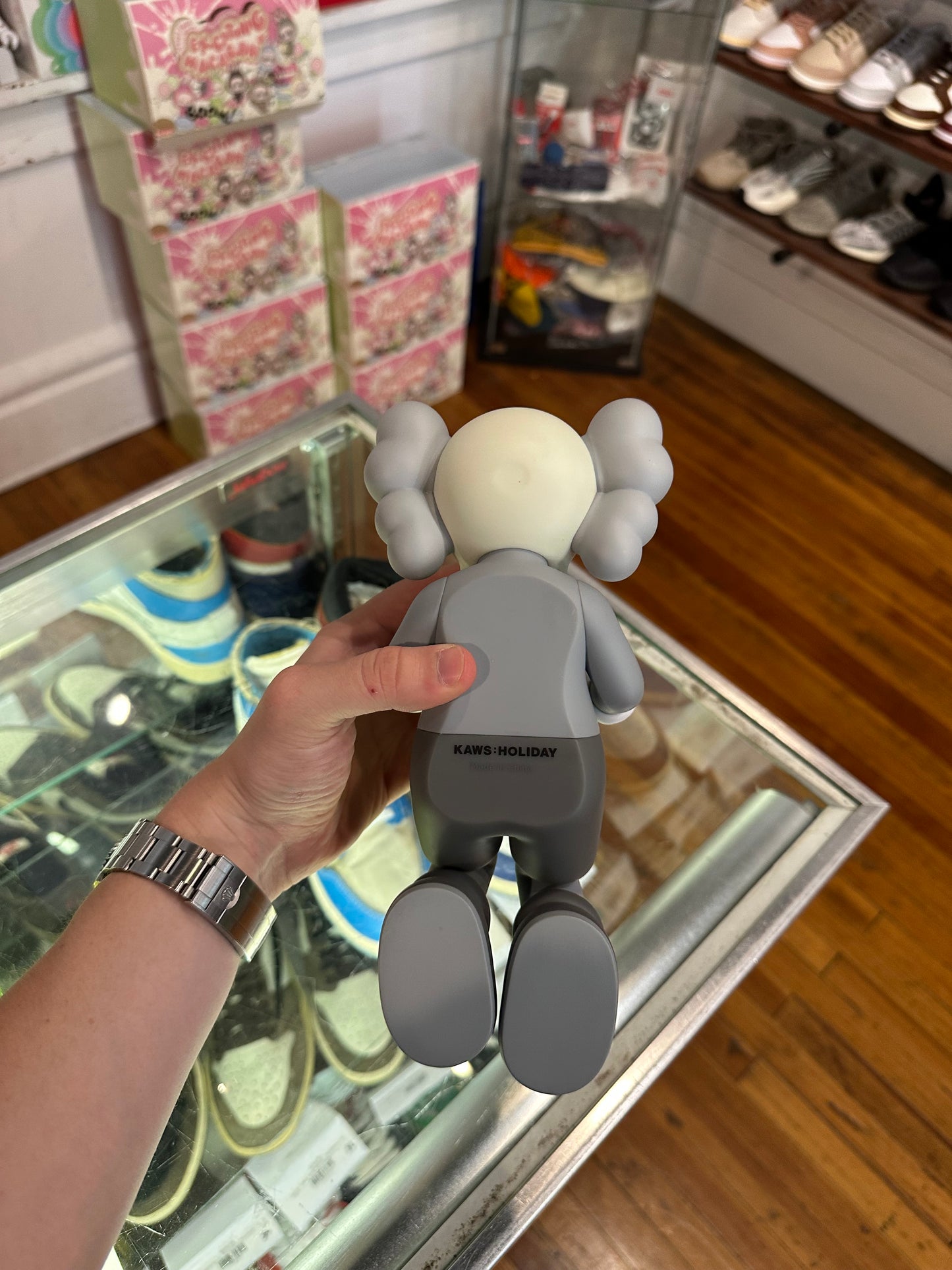 KAWS Holiday Shanghai Figure Grey