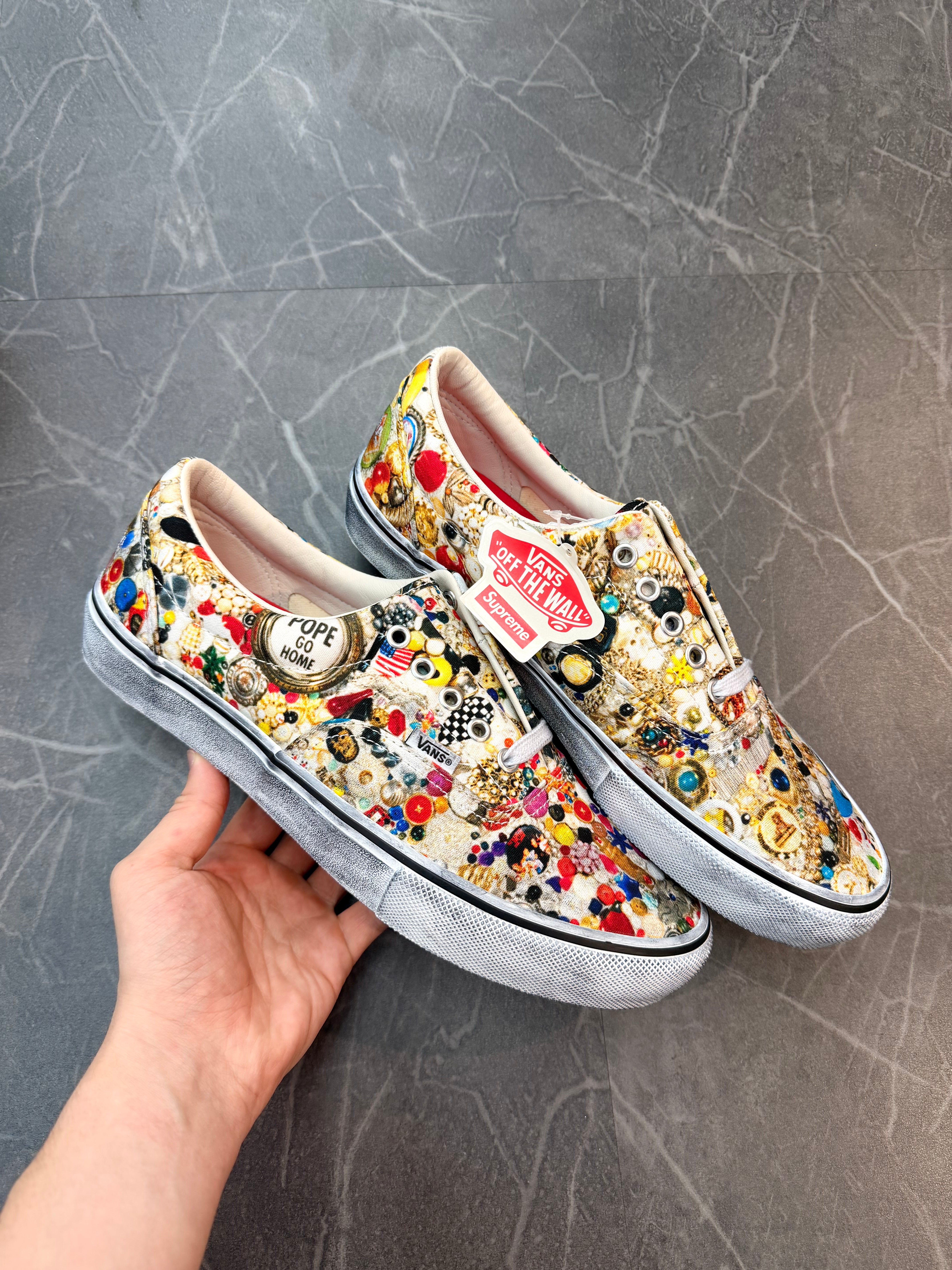 Supreme x Vans “Mike Kelley White”