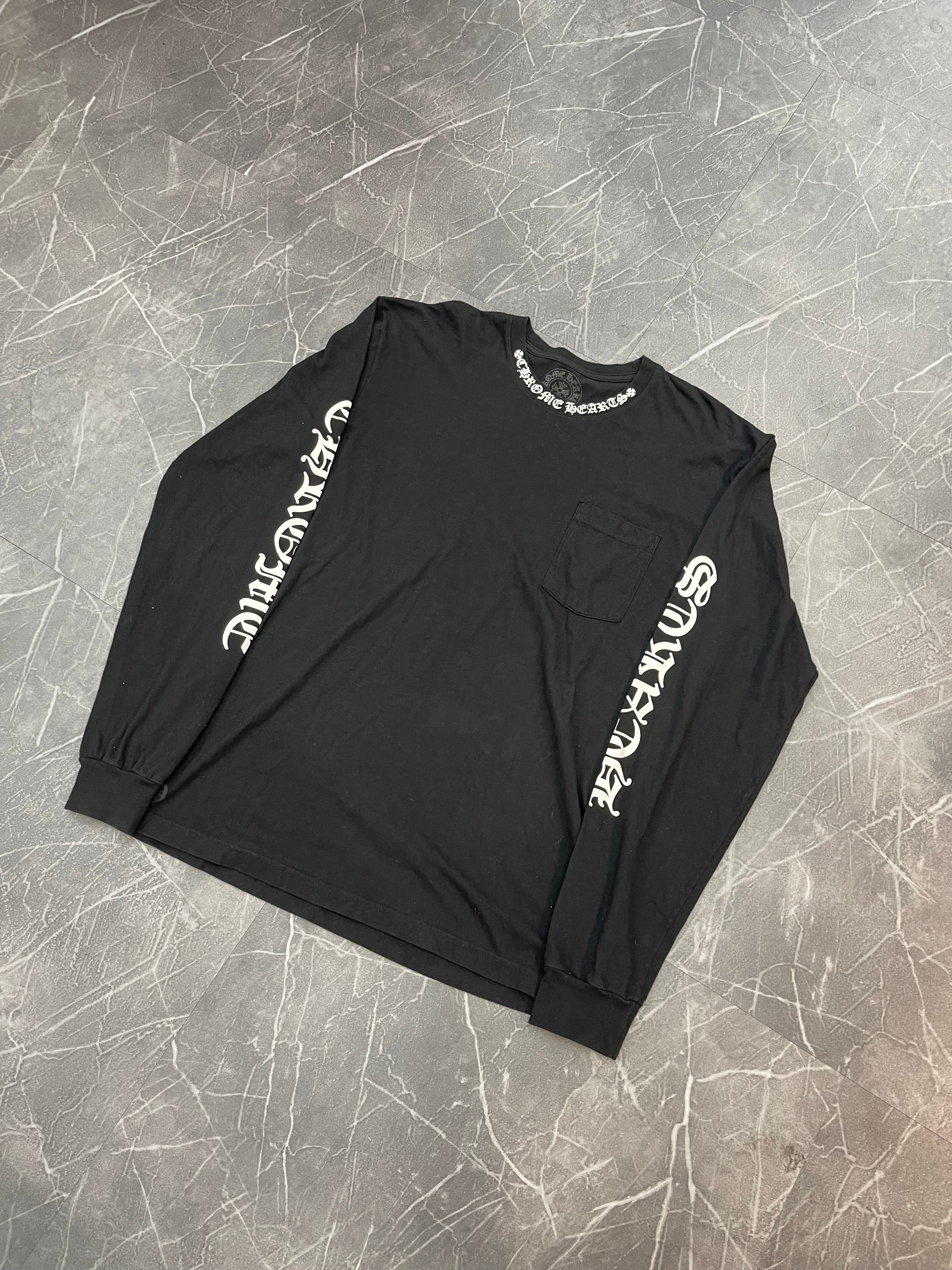 Chrome Hearts Neck Logo Long Sleeve