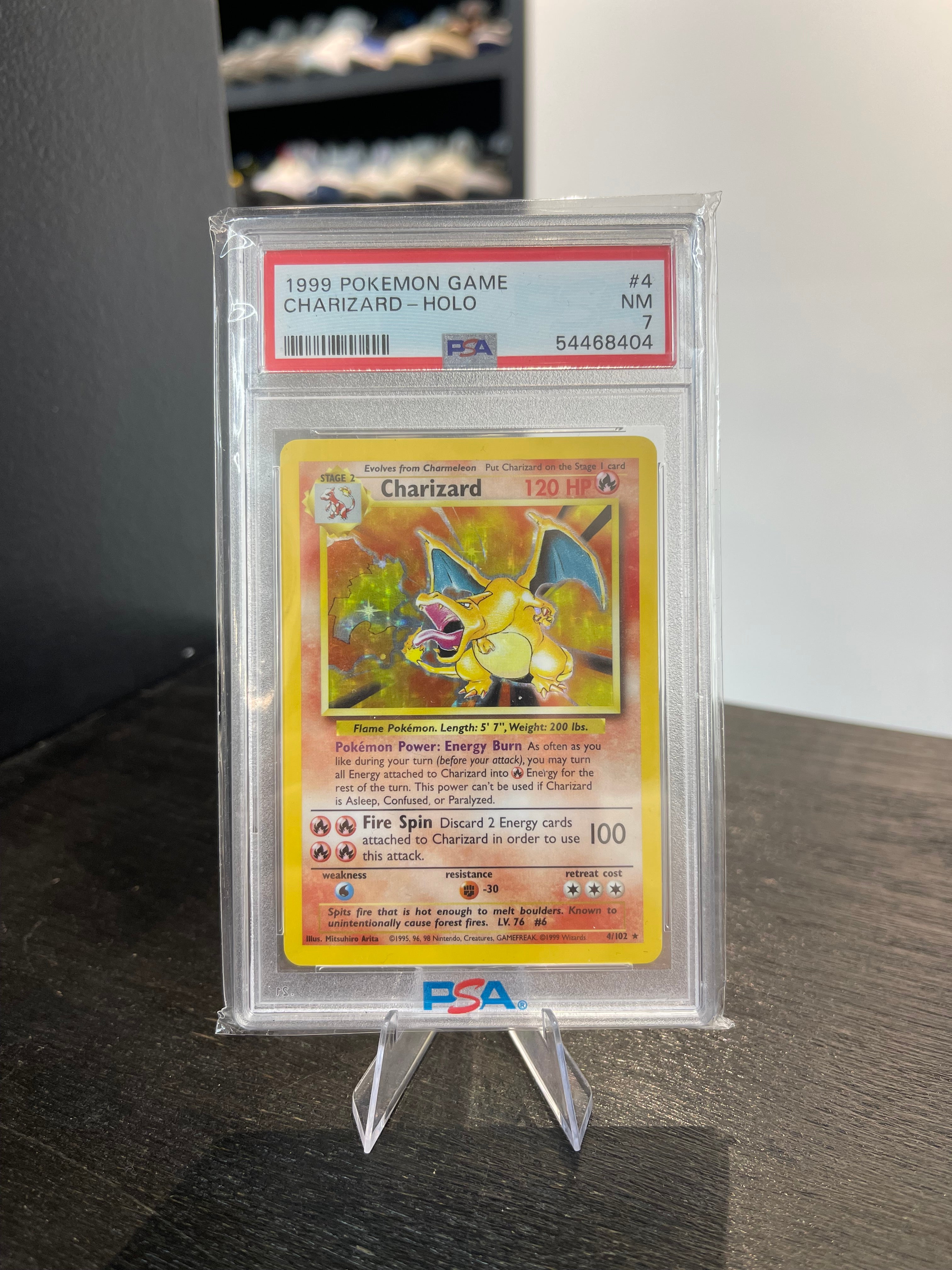 Charizard Holo #4 (PSA 7)