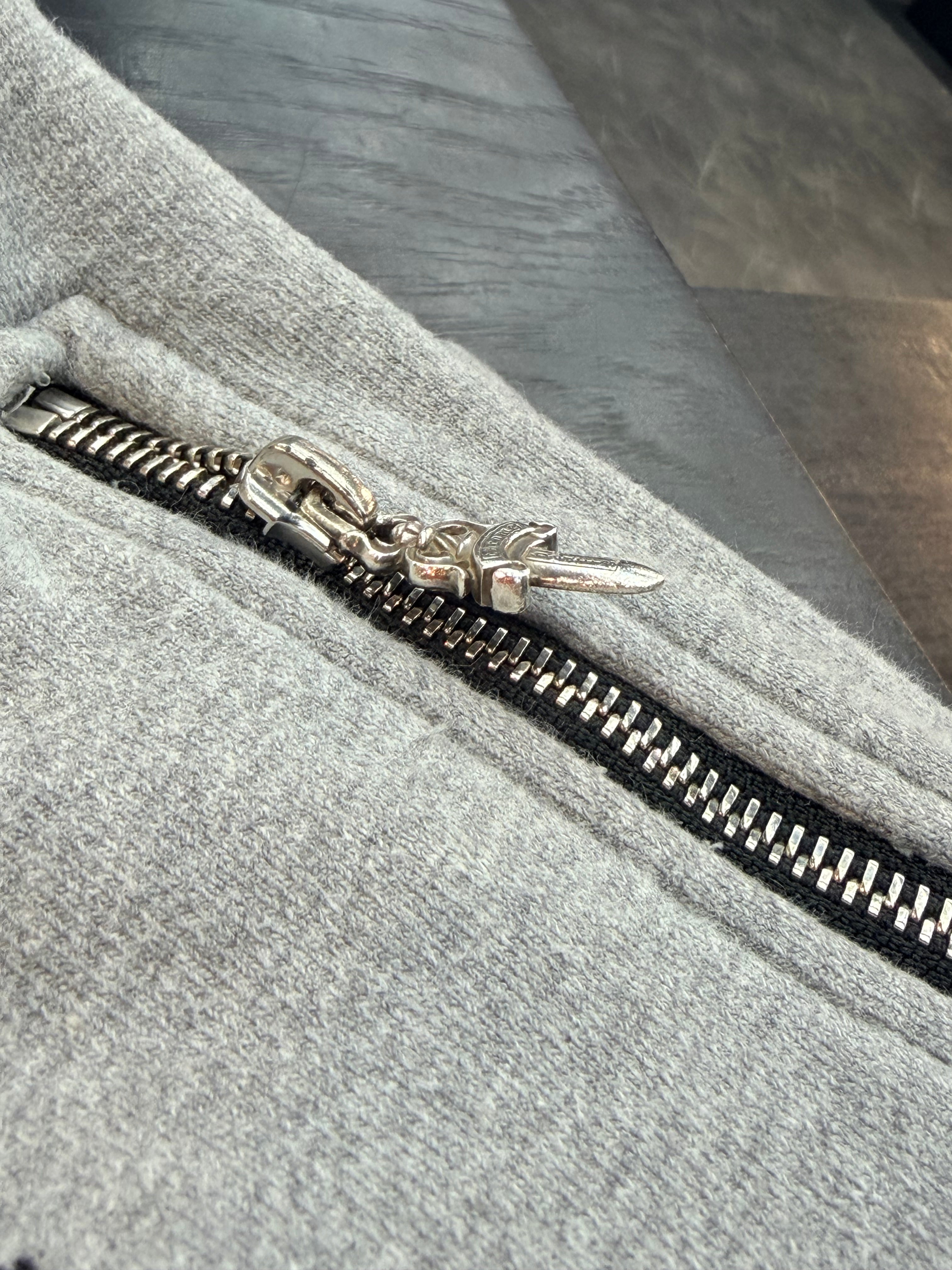 Chrome Hearts Y Not Dagger Patch Sweatshorts Grey