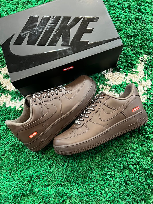 Nike Air Force 1 x Supreme “Brown”