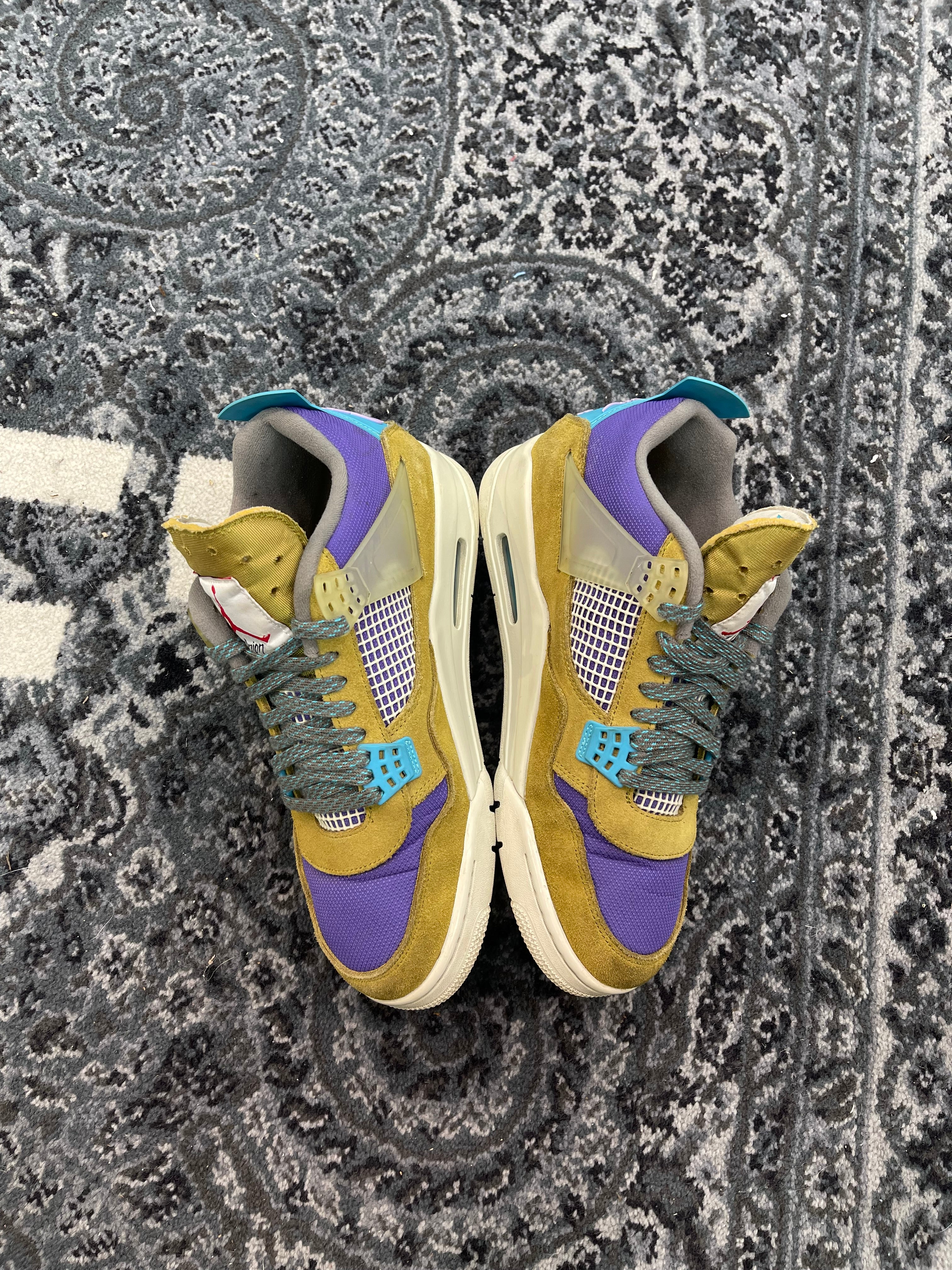 Jordan 4 x Union “Desert Moss”