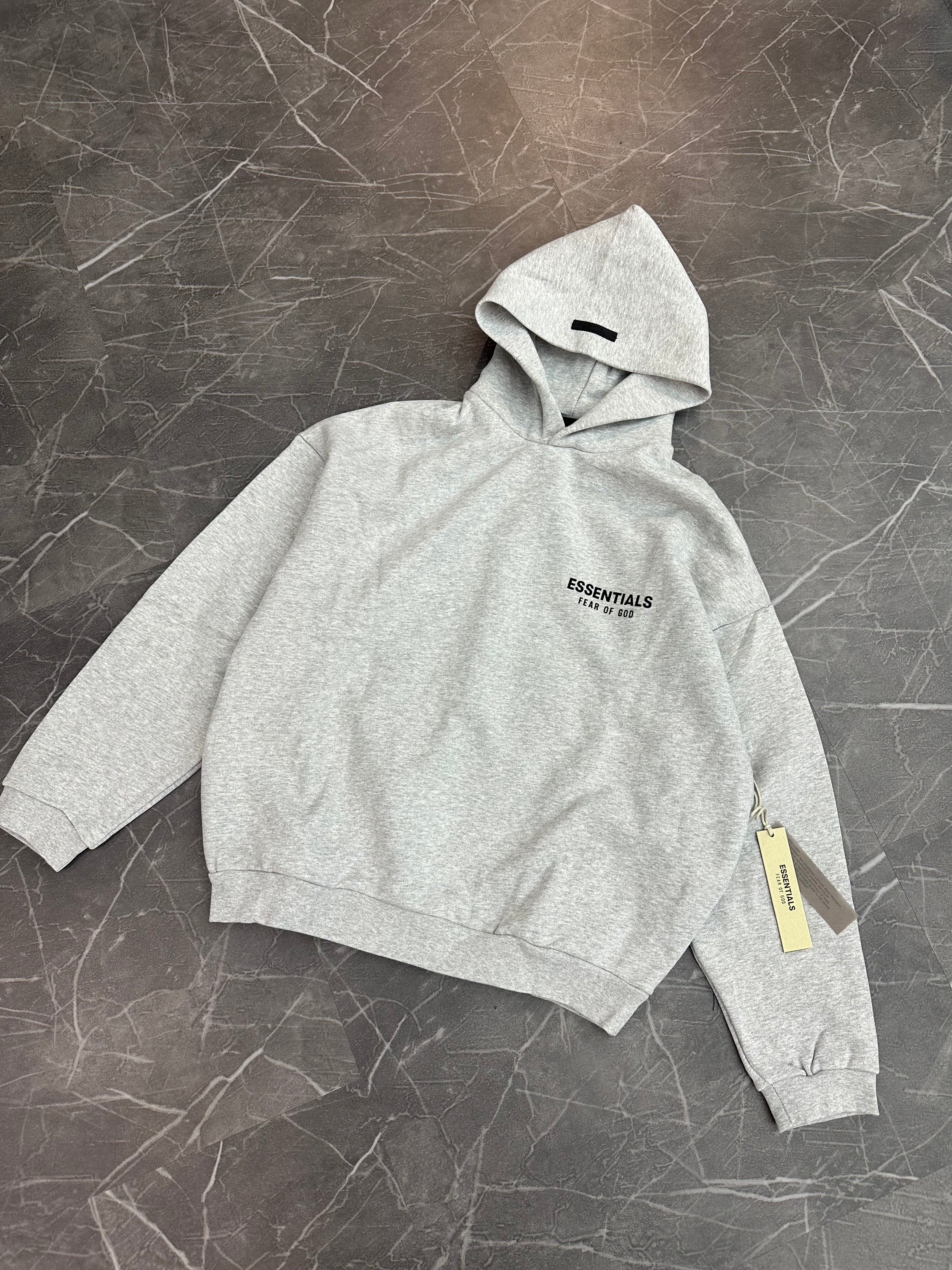 Essentials Hoodie “Light Heather Grey”
