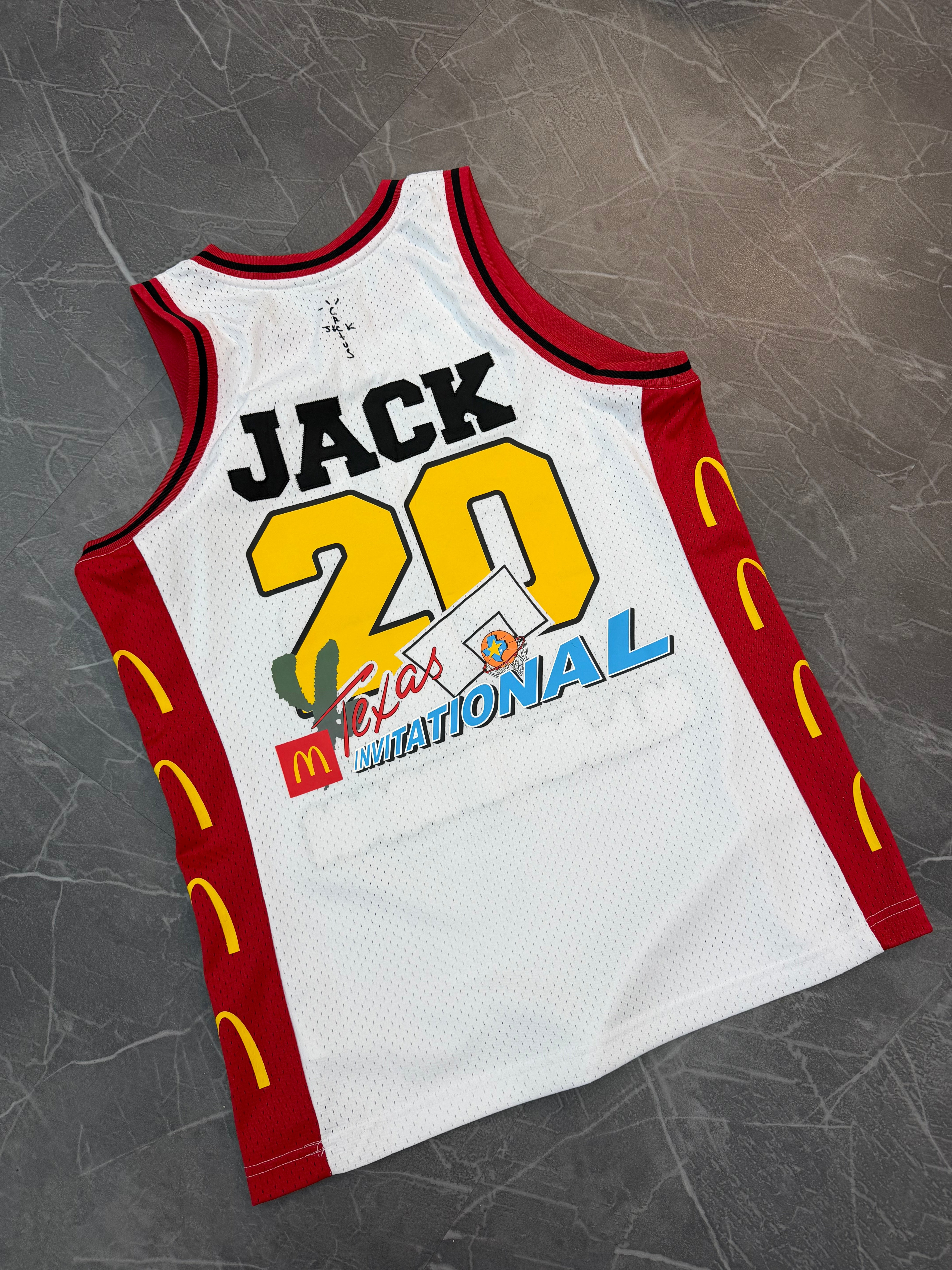 Travis Scott x McDonald’s All American Jersey “White”