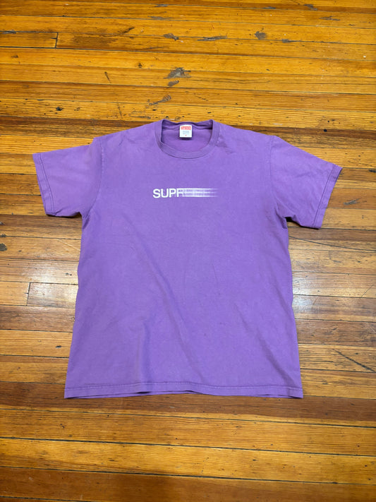 Supreme Motion Tee “Purple”