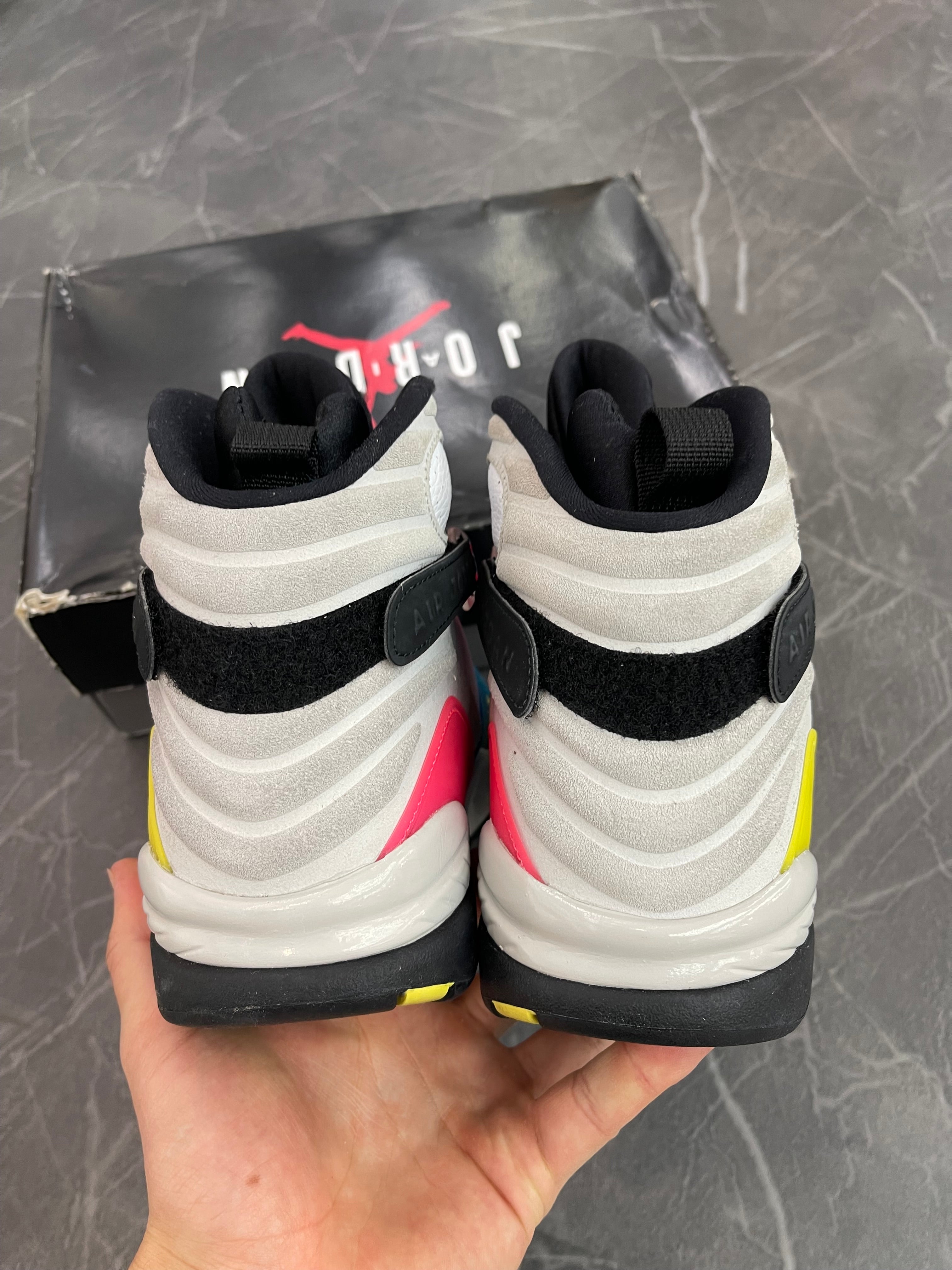 Jordan 8 “White Multicolor”