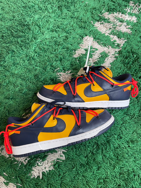 Nike Dunk Low x Off White “Gold”