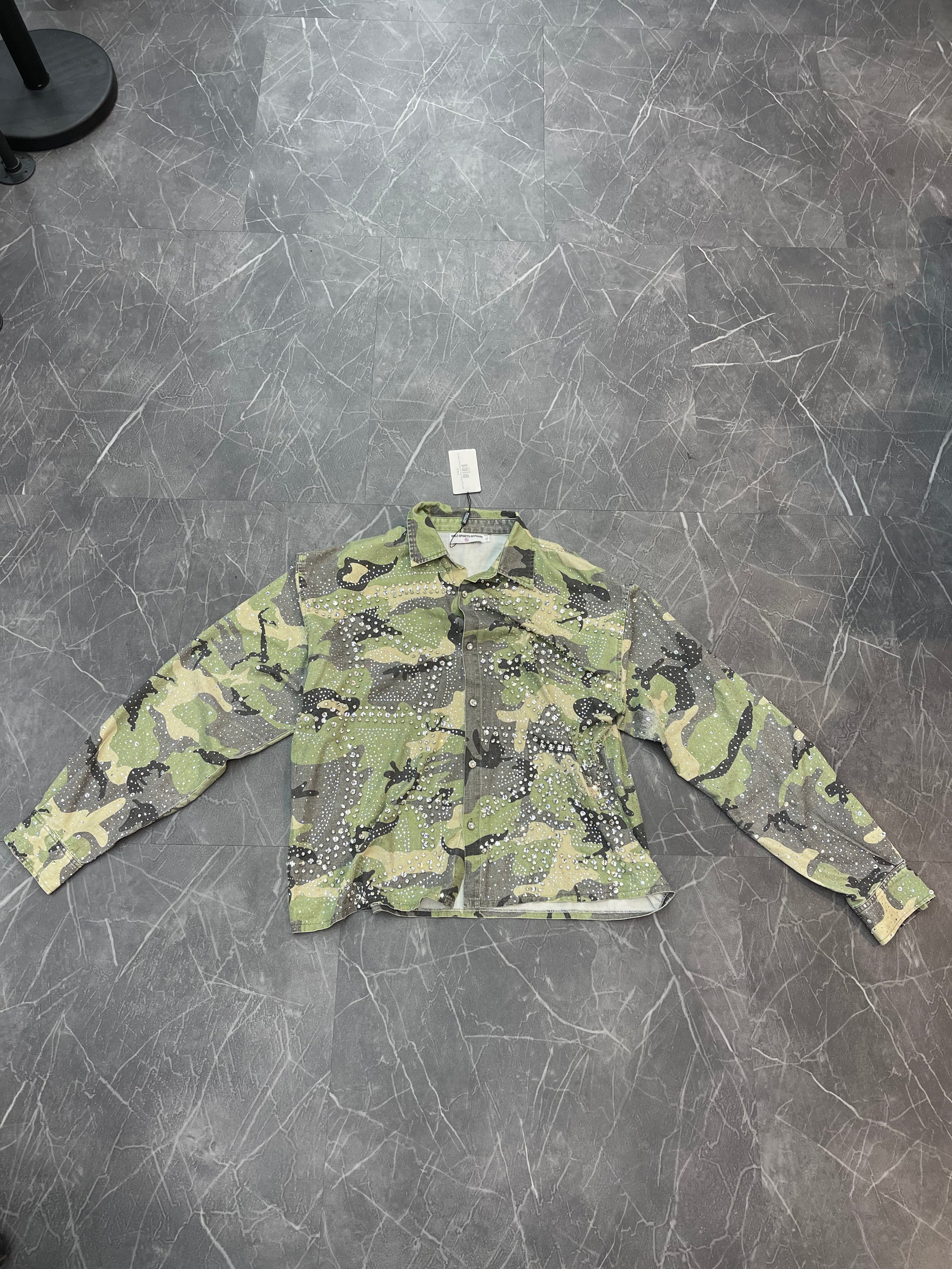 Vale Forever “Soulja Button Up Shirt Camo”