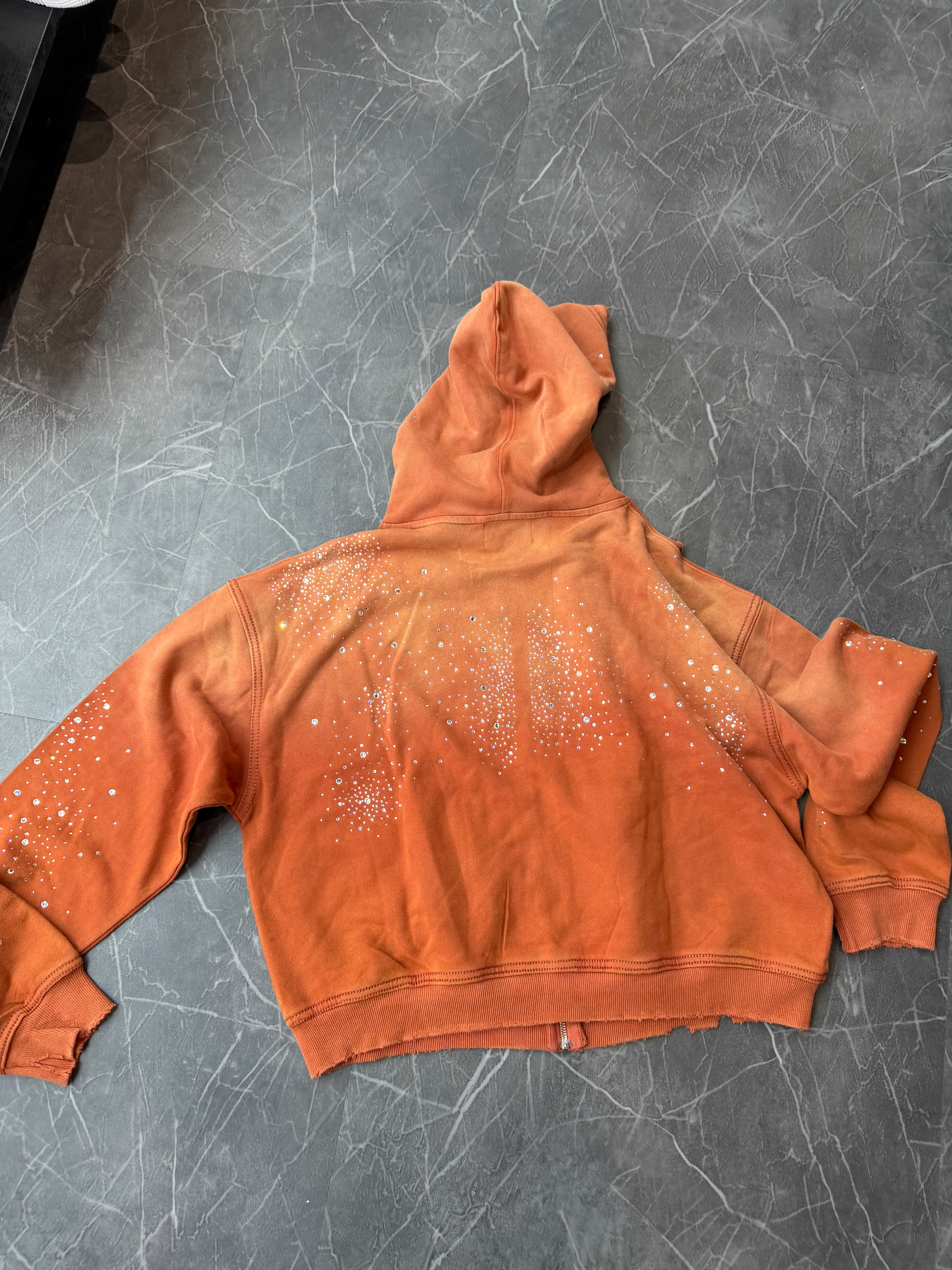 Vale Zip Up Classico “Orange”