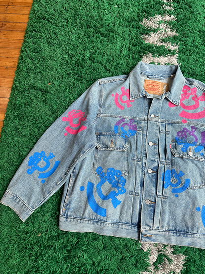 Denim Tears BSTROY Tears Washed Denim Jacket