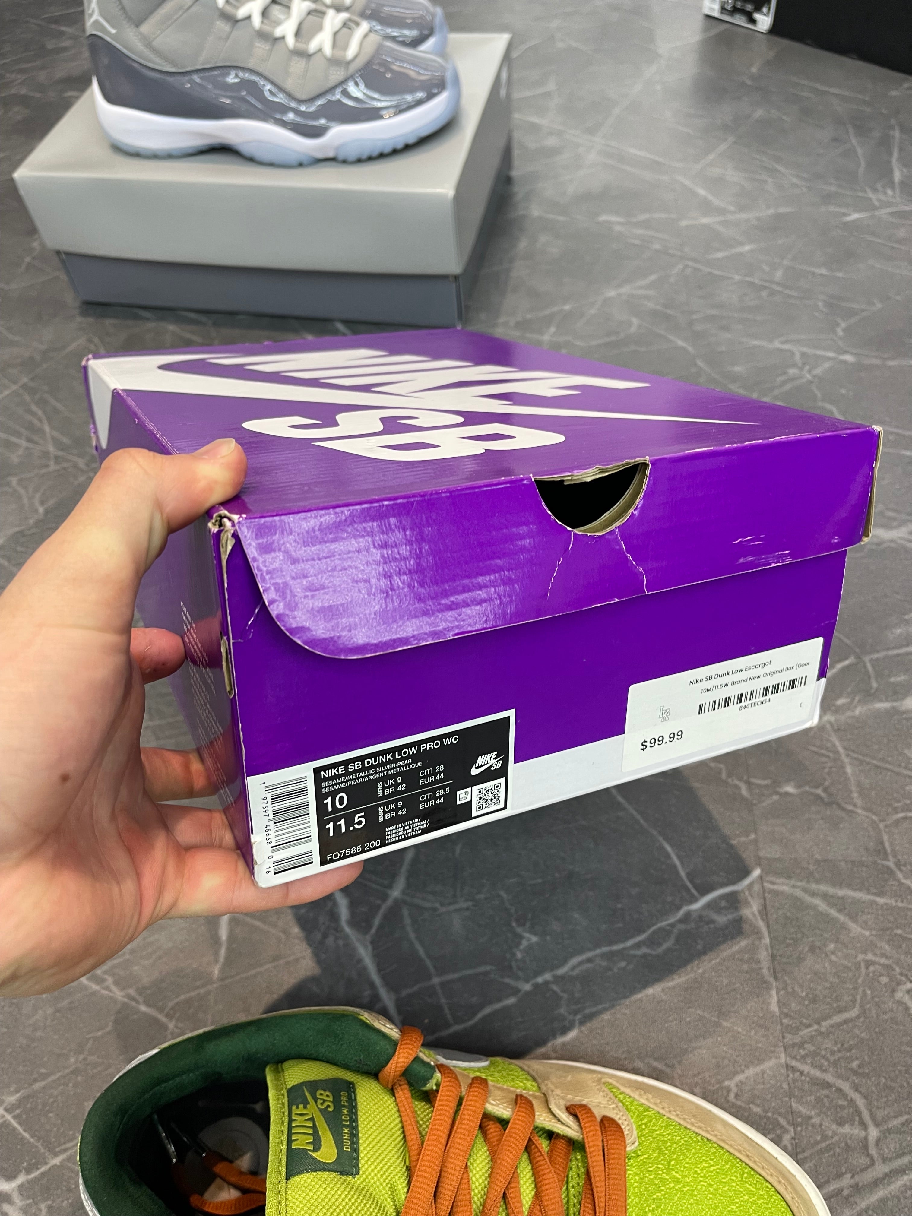 Nike Dunk Low SB “Escargot”
