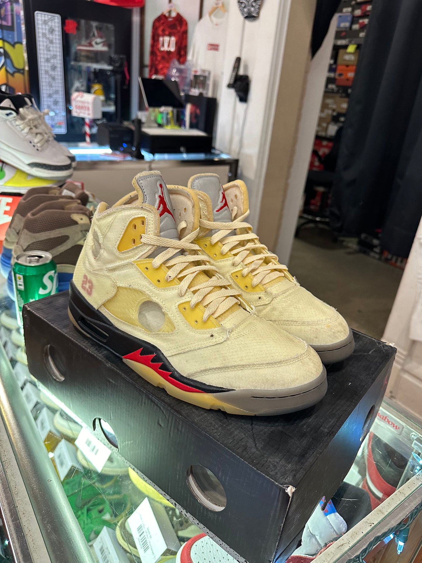 Jordan 5 Off White “Sail”