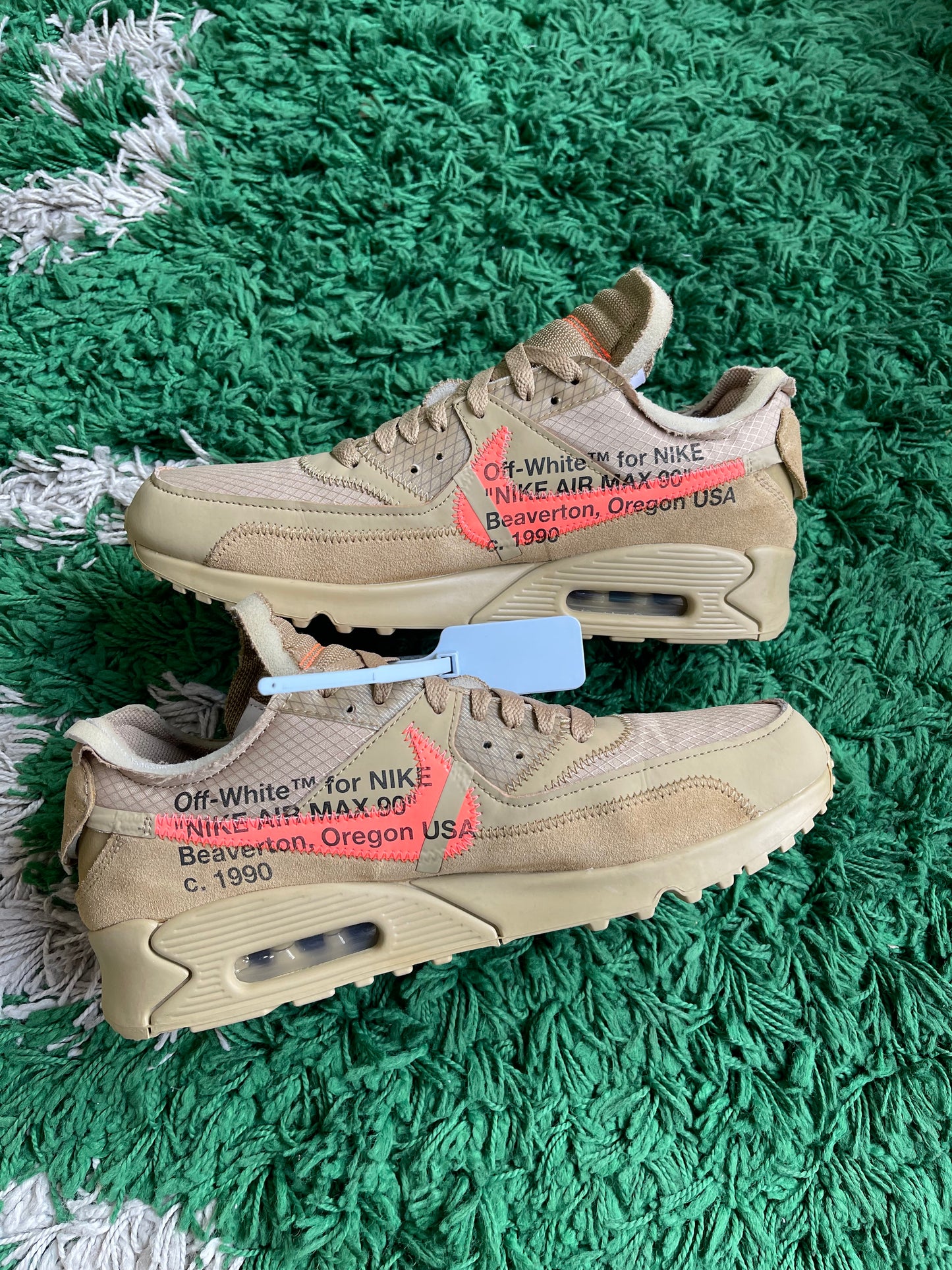 Nike Air Max 90 x Off White “Desert Ore”