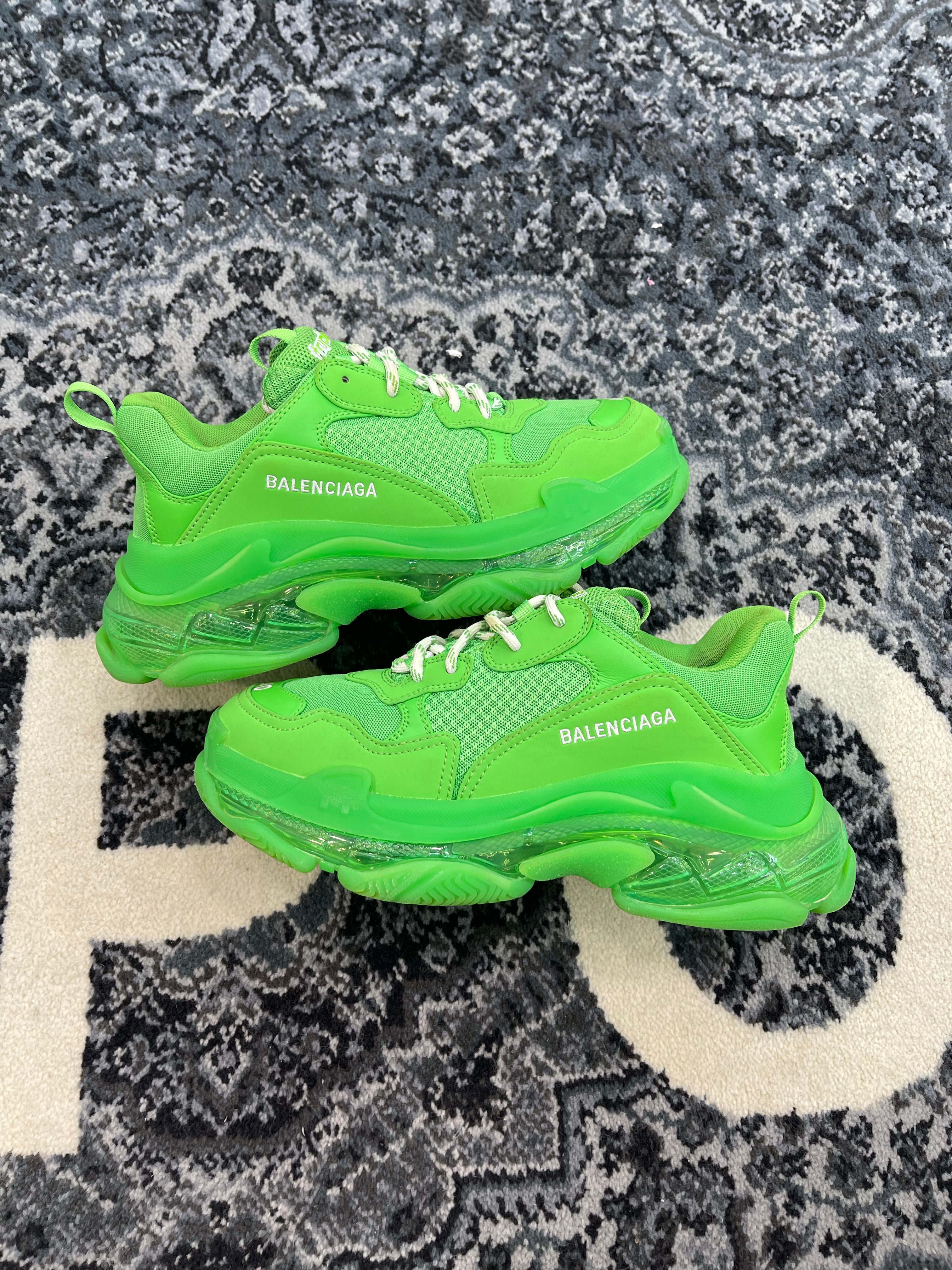 Balenciaga Triple S “Neon Green”