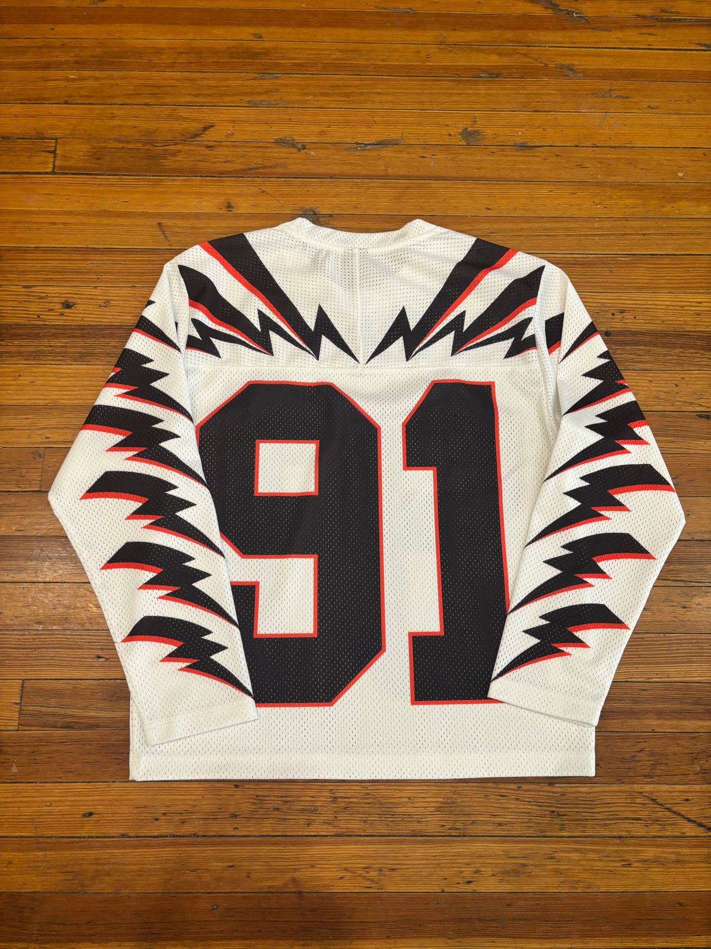 Eric Emanuel Long Sleeve Jersey “Black Orange White”