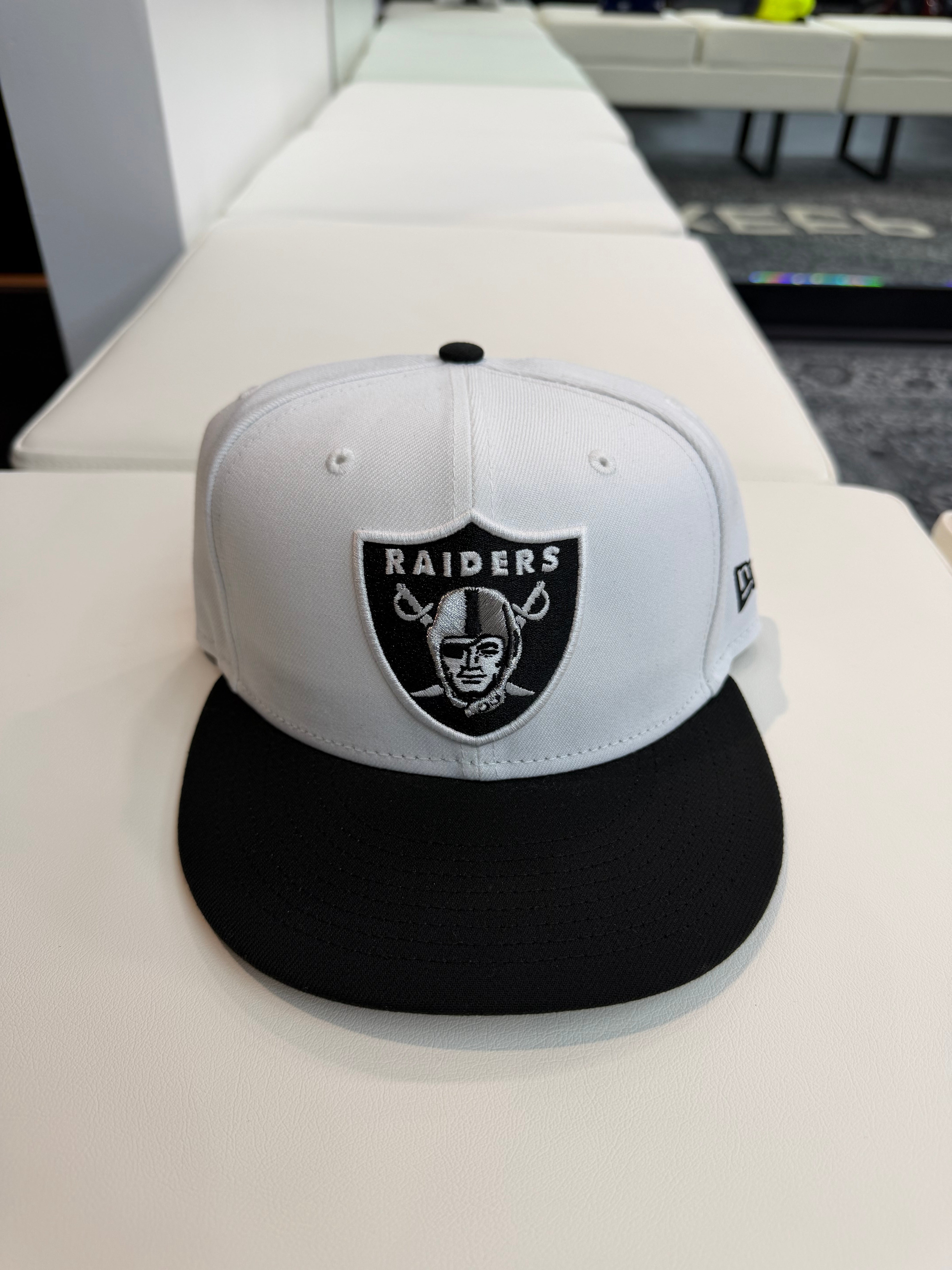 Born and Raised Hat “Raiders White”