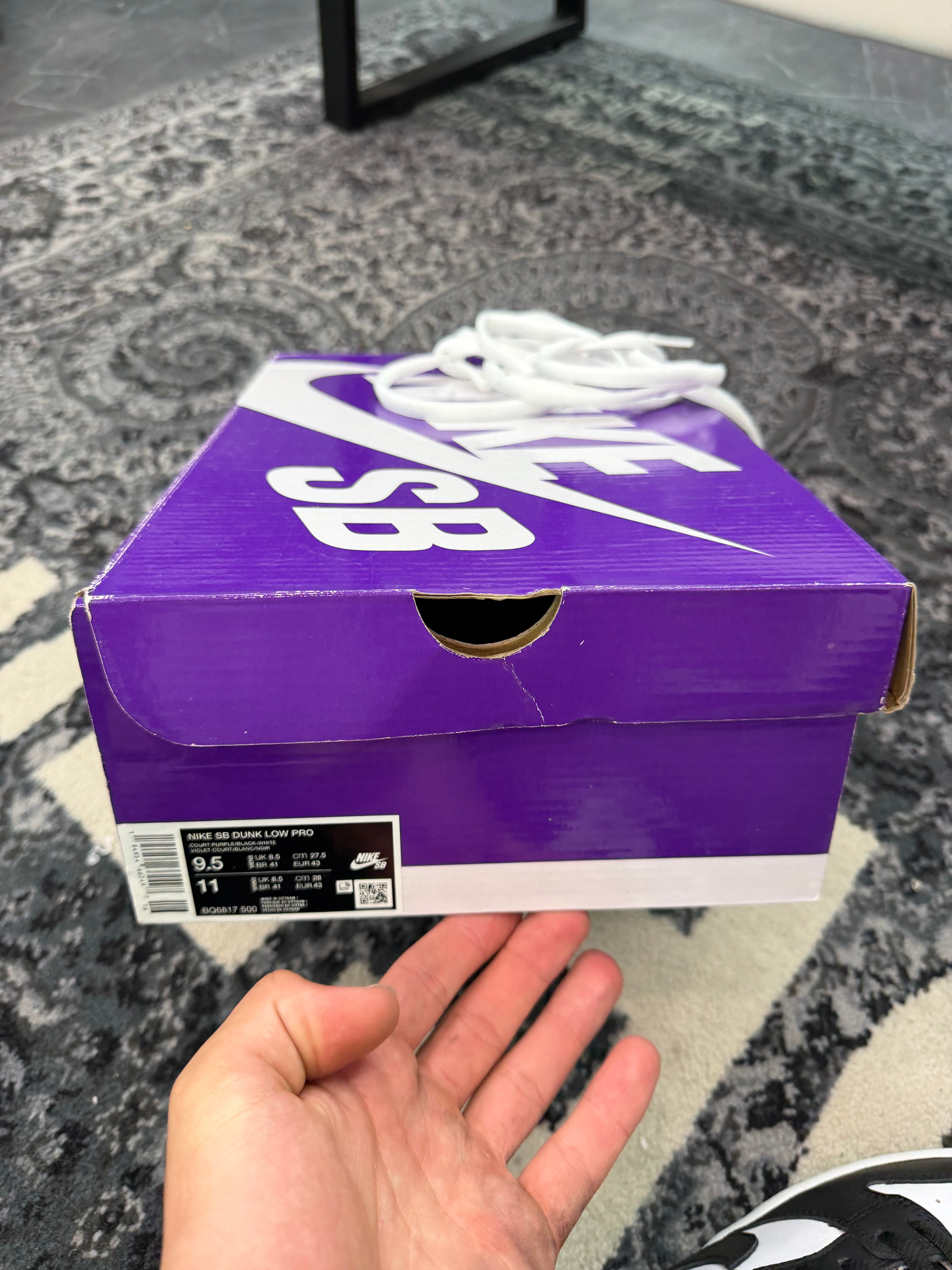 Nike Dunk Low SB “Court Purple”