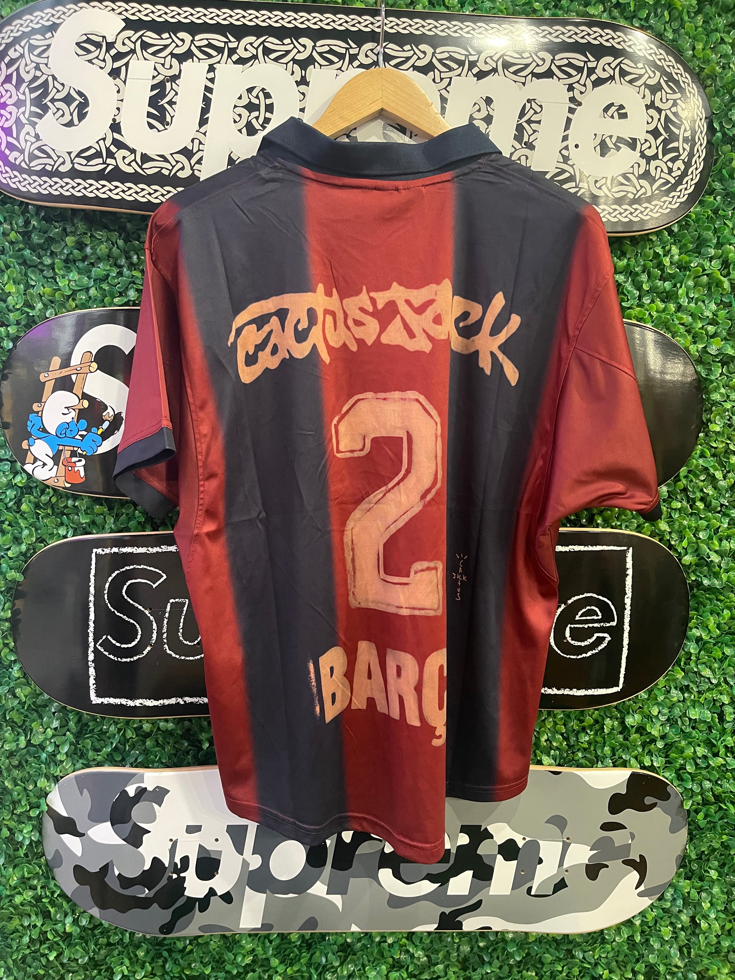 Travis Scott x Nike x FC Barcelona Home Skeleton Jersey