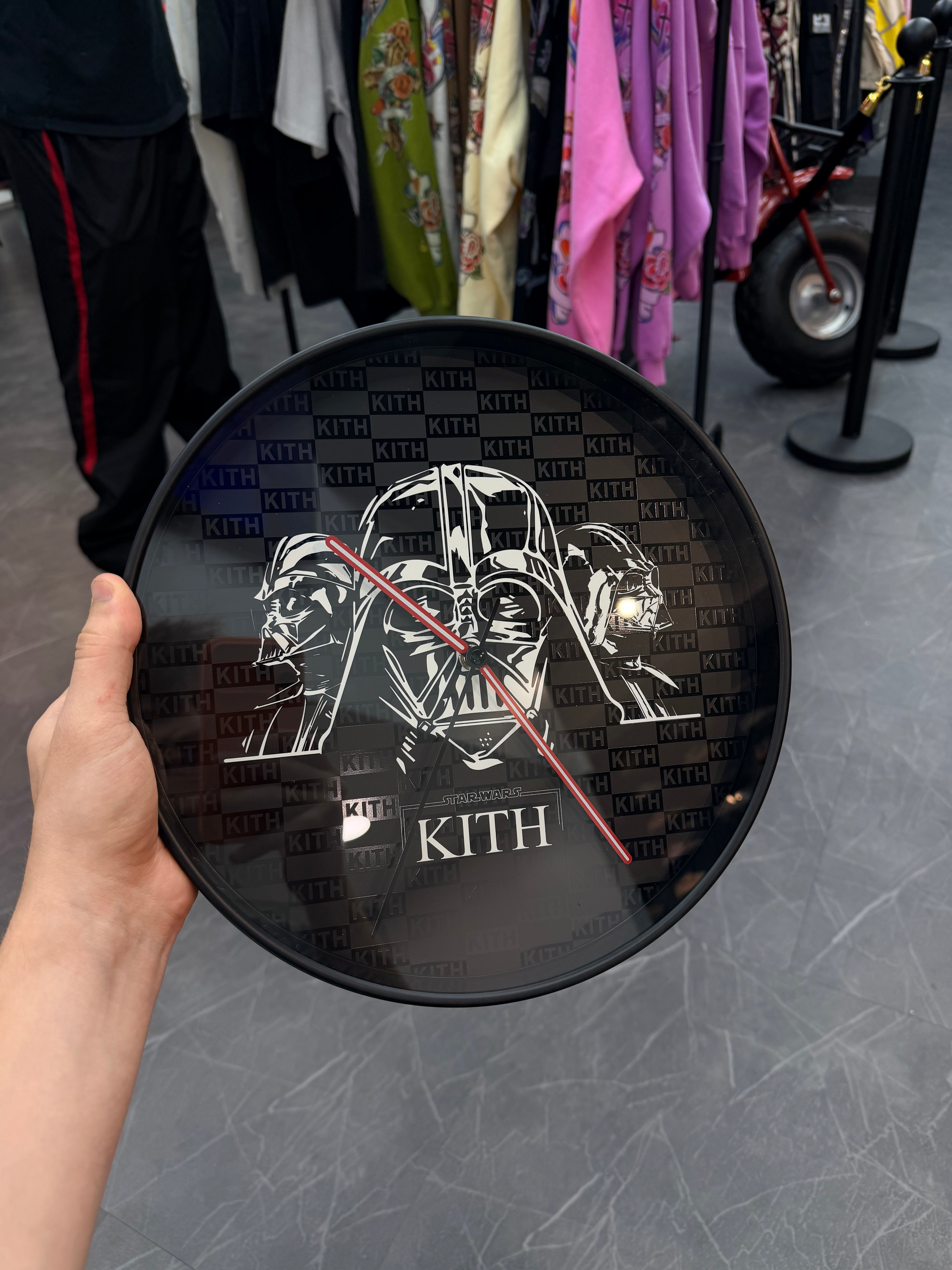 KITH x Star Wars Darth Vader Wall Clock