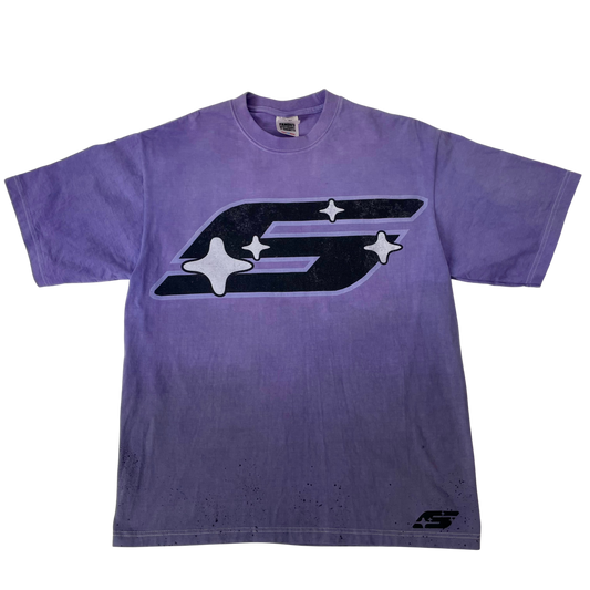 614Sneaker Merch Tee “Purple Dyed”