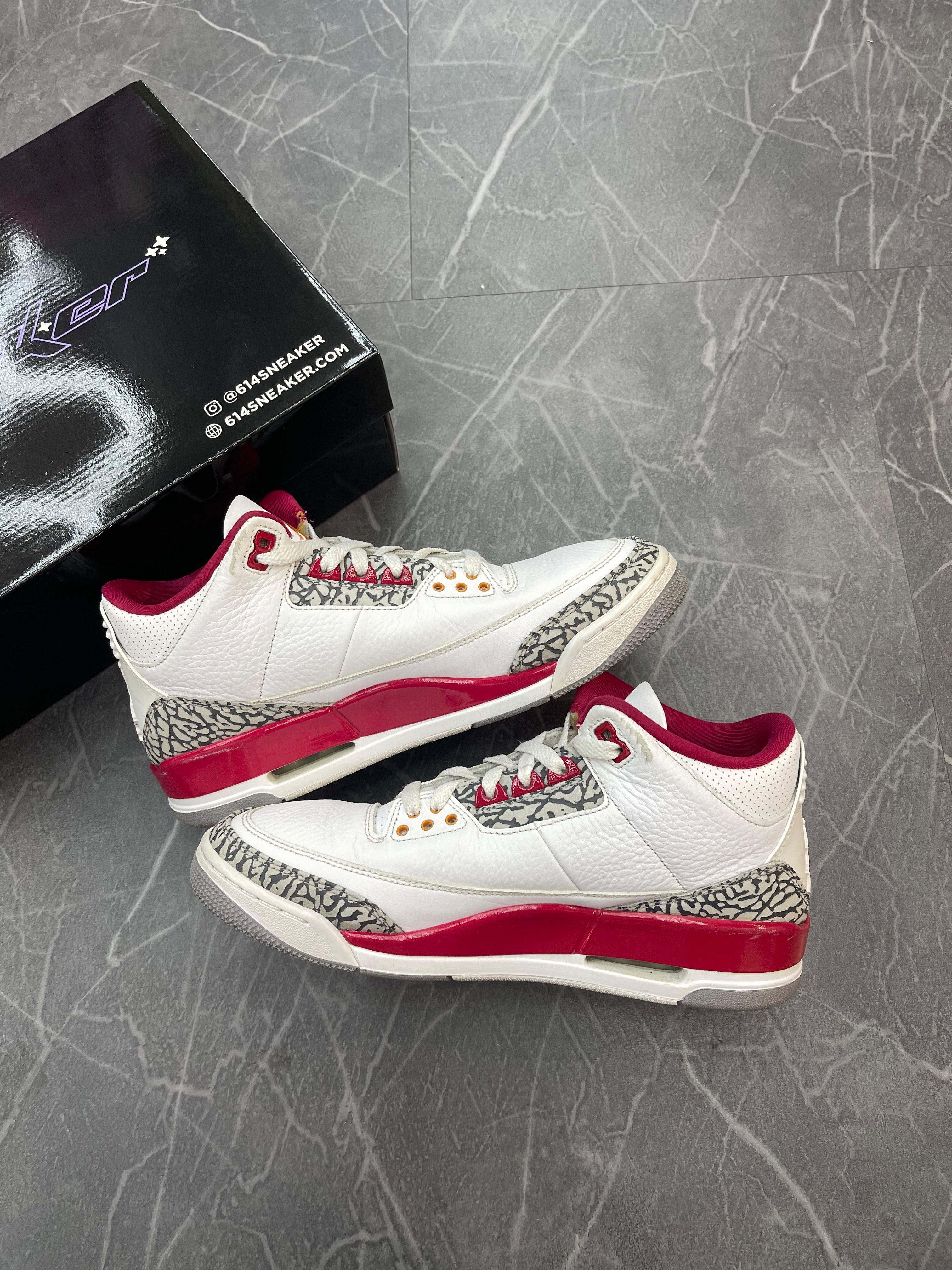Jordan 3 “Cardinal Red”