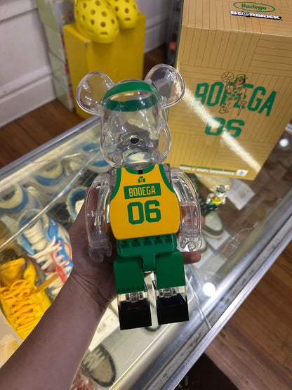 Bearbrick 400% & 100% “Boston Celtics”