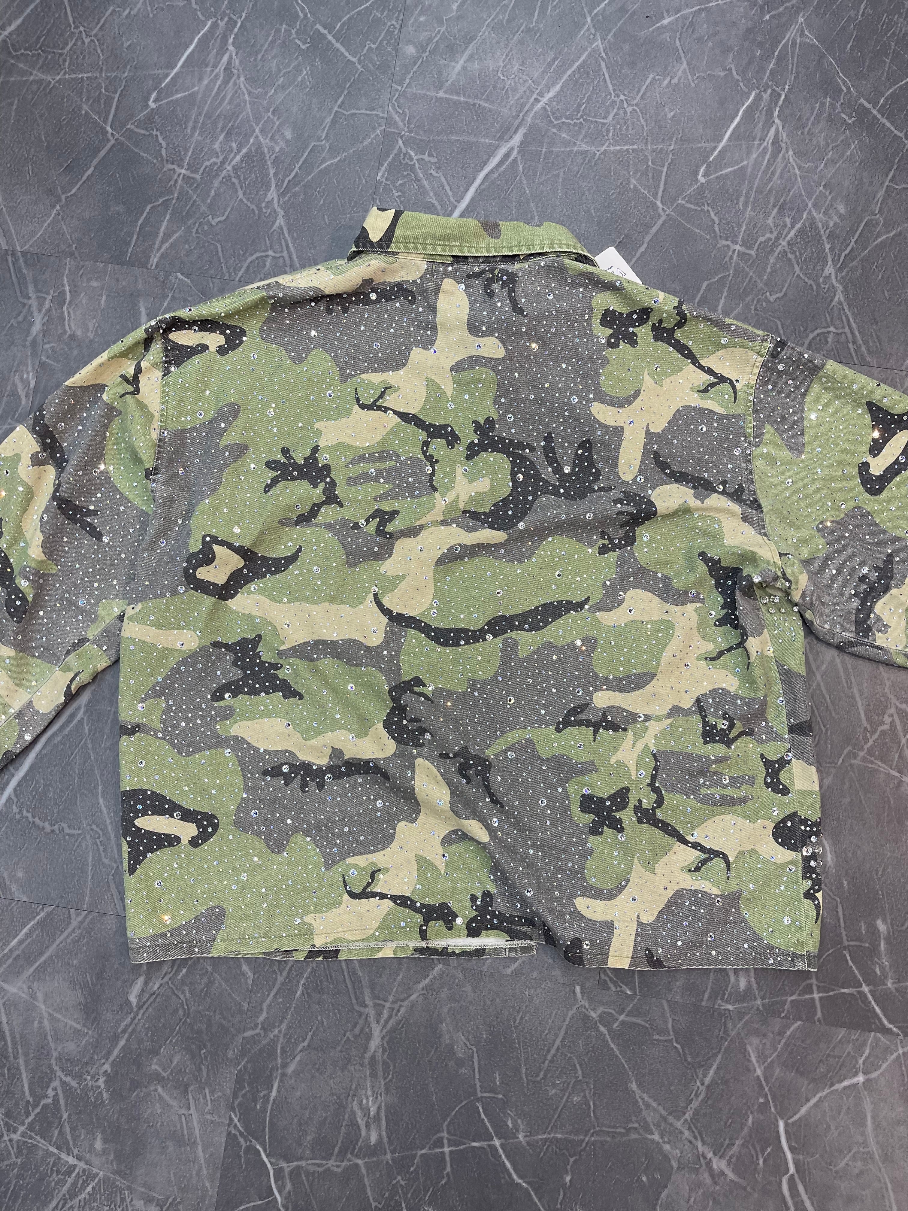 Vale Forever “Soulja Button Up Shirt Camo”