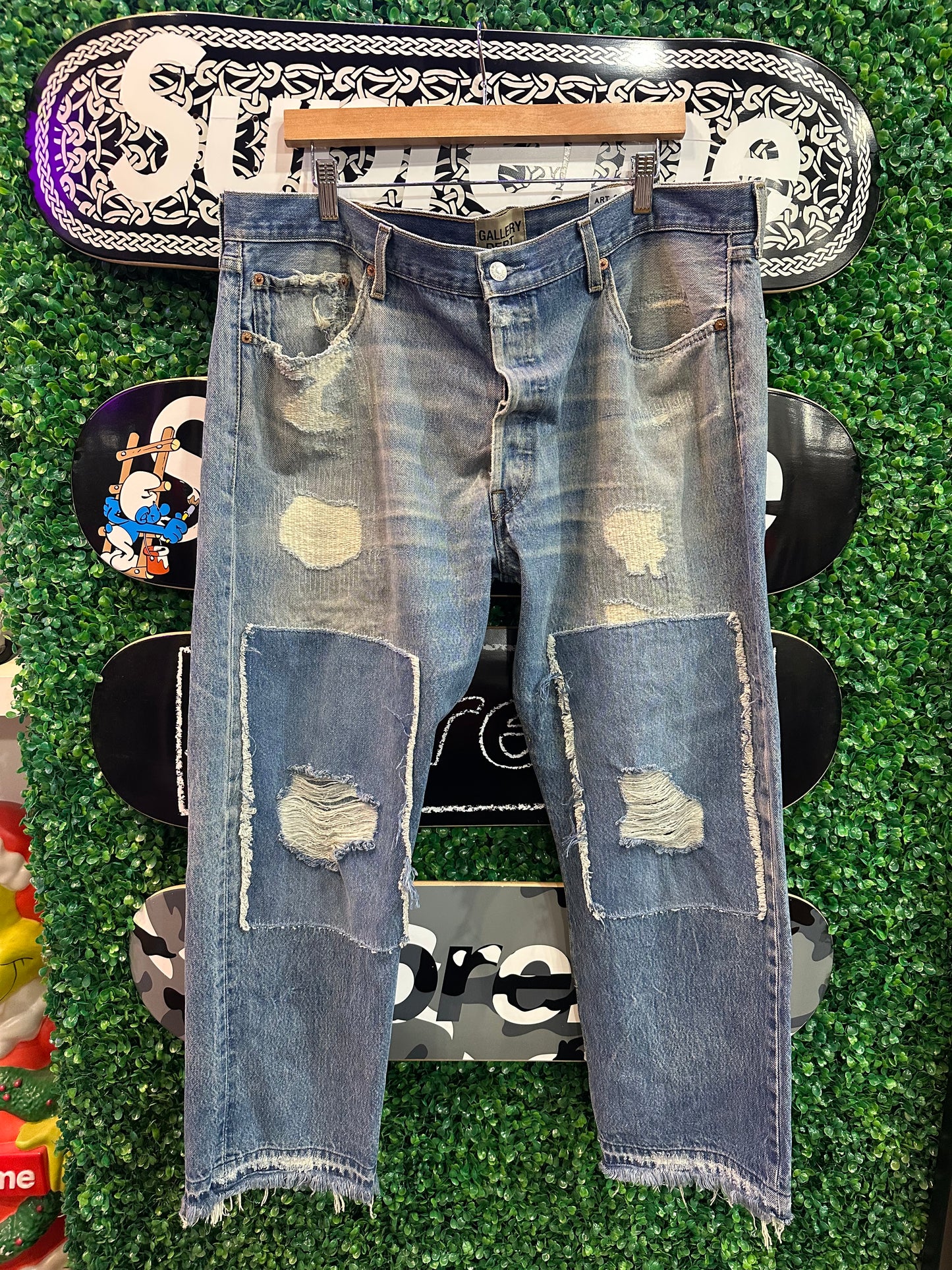 Gallery DEPT. Denim Jeans Knee Patches (40)