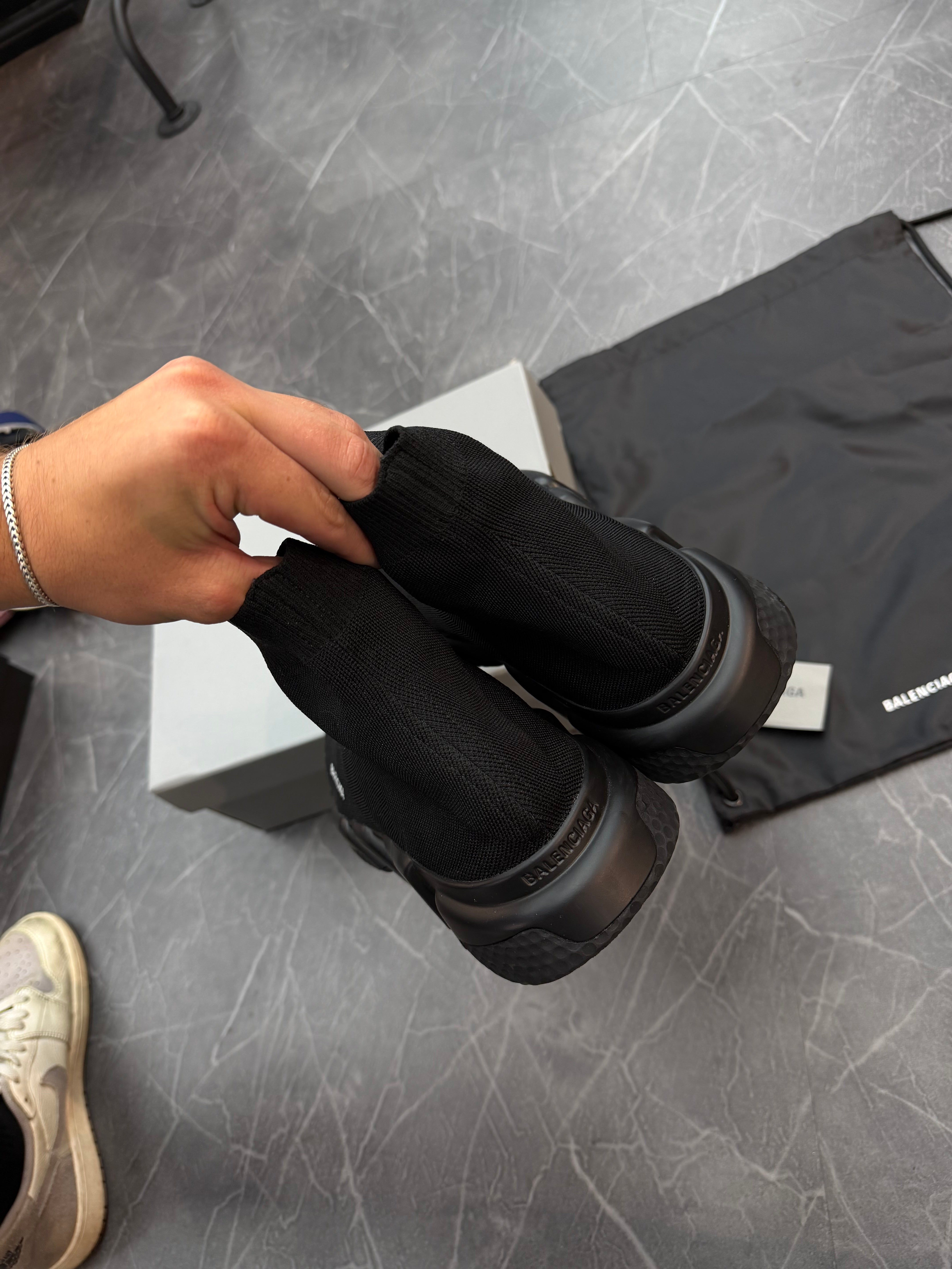 Balenciaga Sock Runner All Black