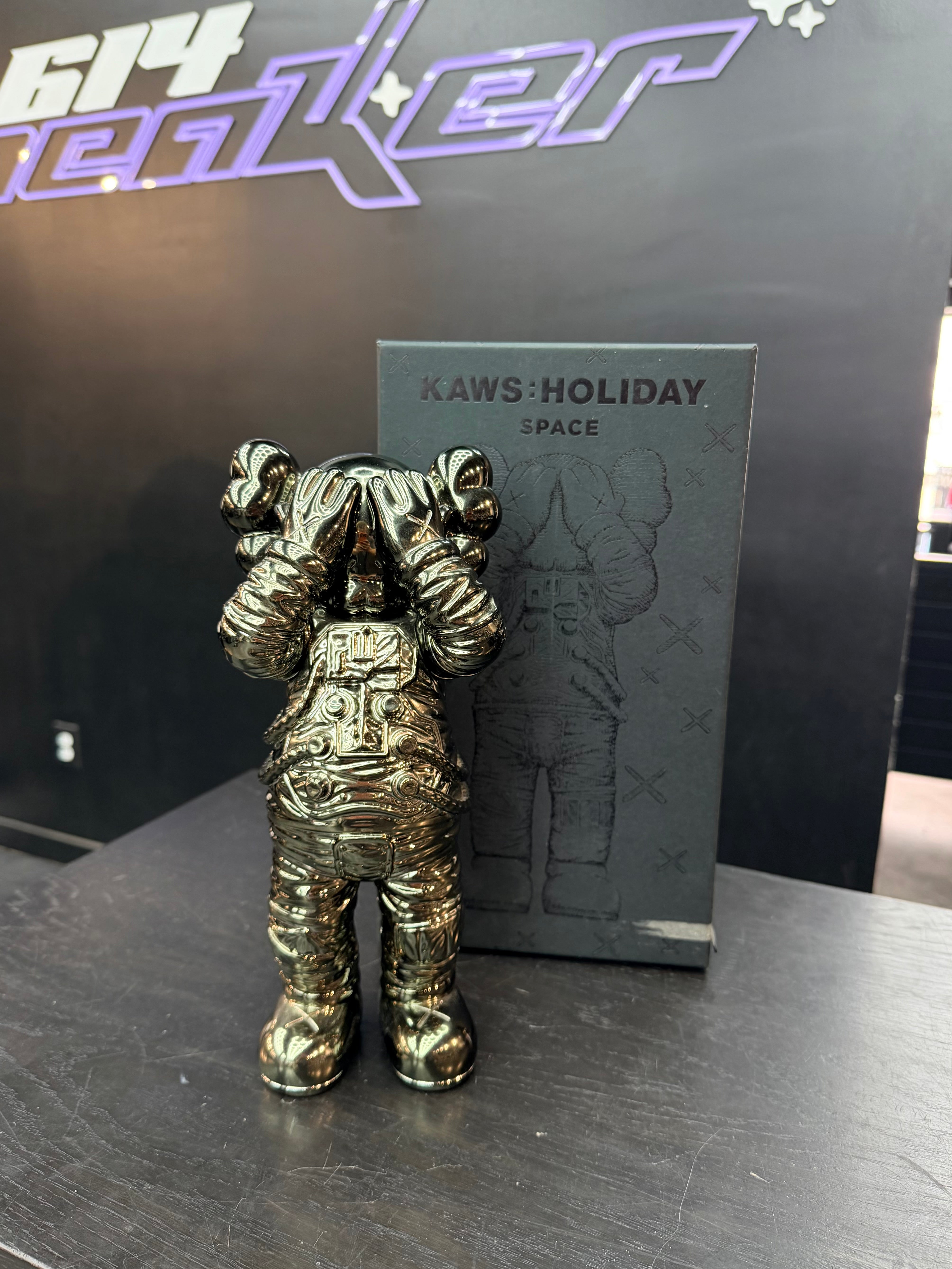 KAWS Holiday Space Figure “Black”