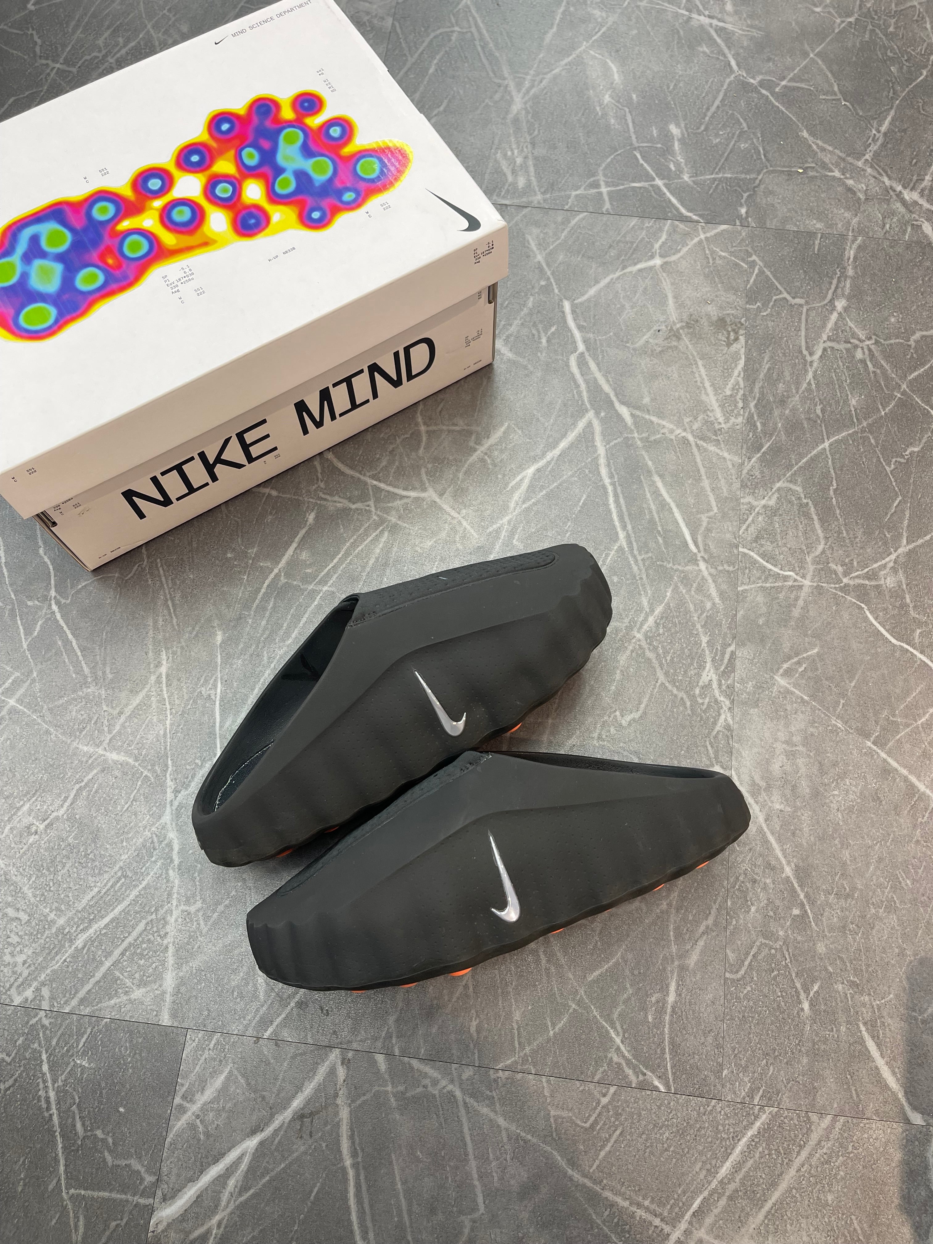 Nike Mind Slide “Black Chrome”