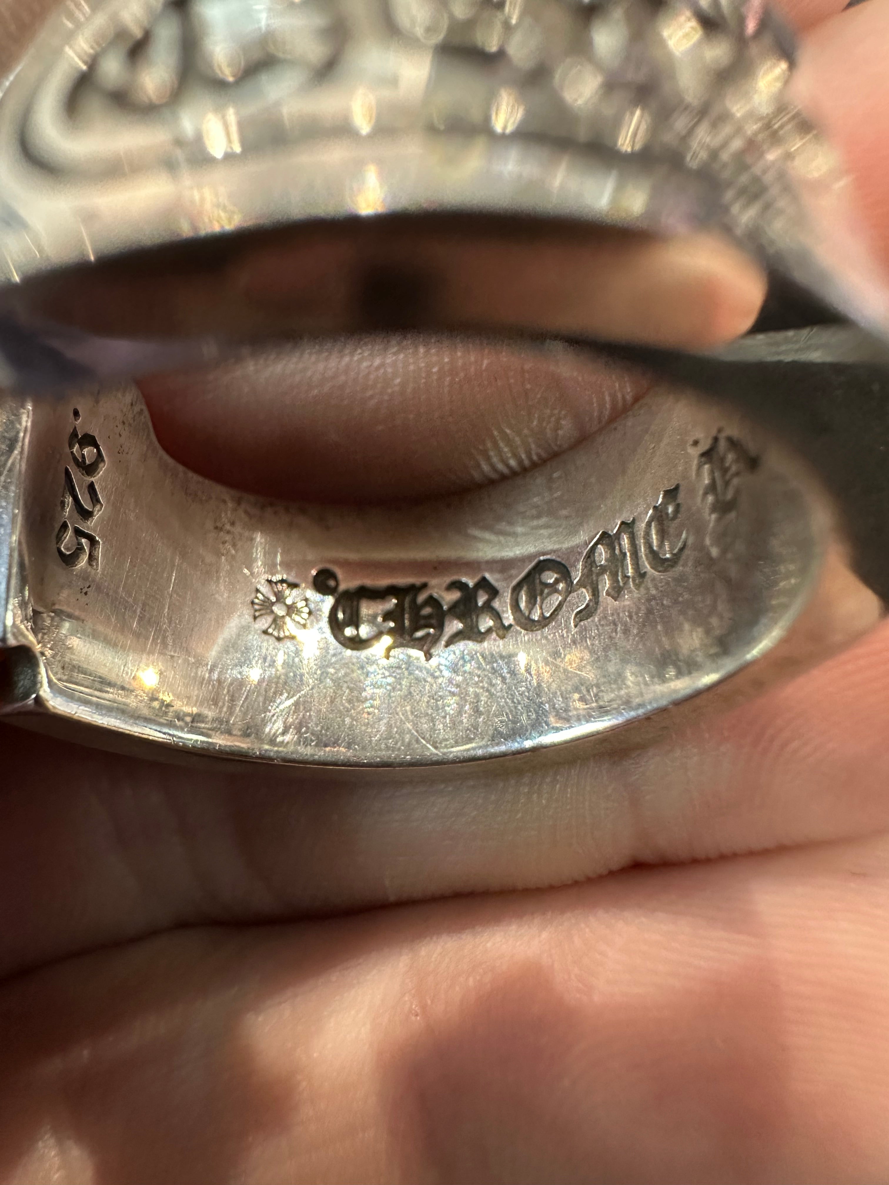 Chrome Hearts Scroll Ring (12)