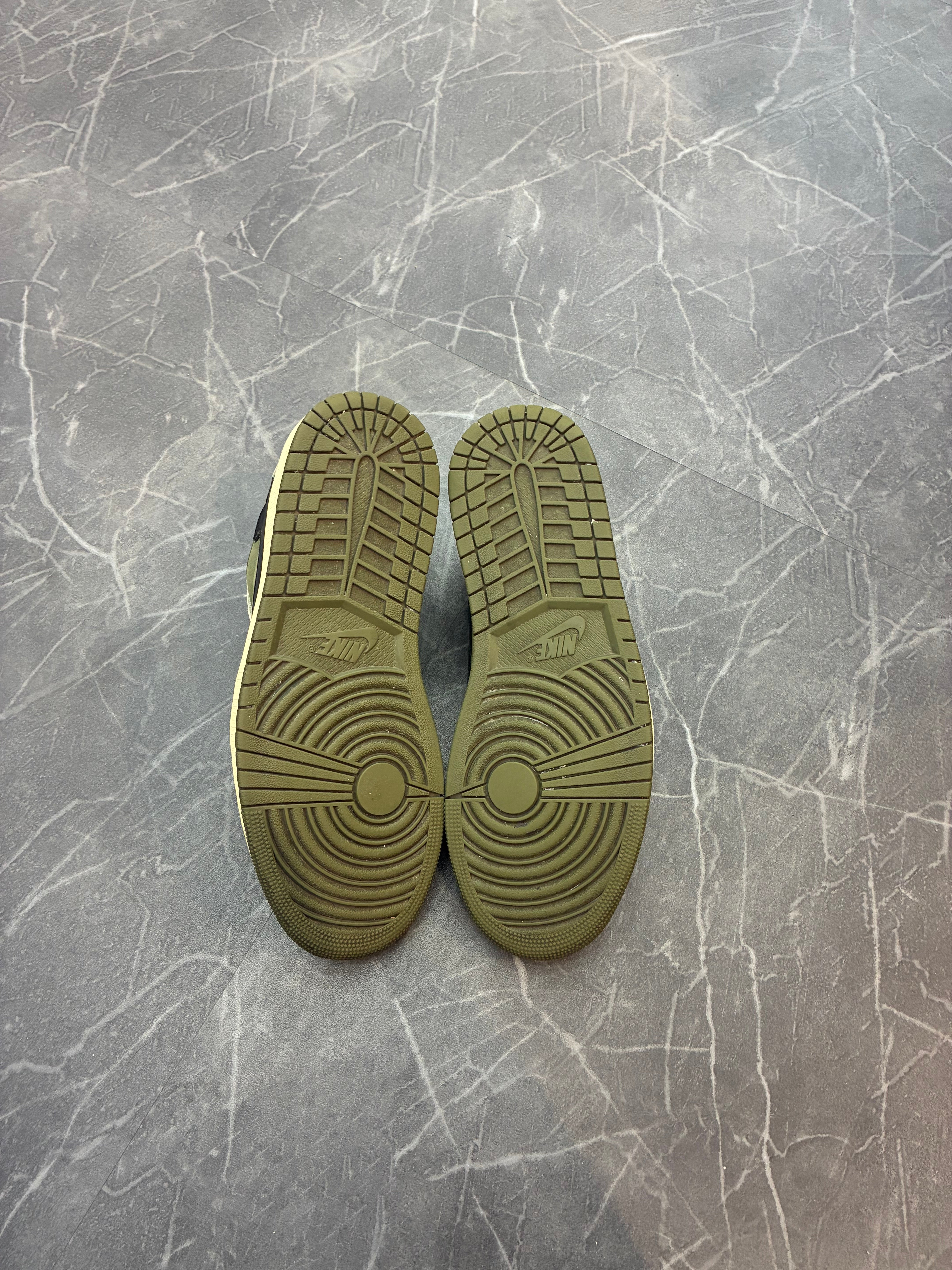 Travis Scott Jordan 1 Low “Medium Olive”