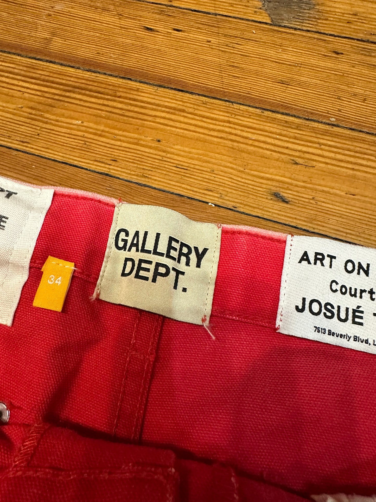 Gallery Dept Carpenter Flairs “Red”