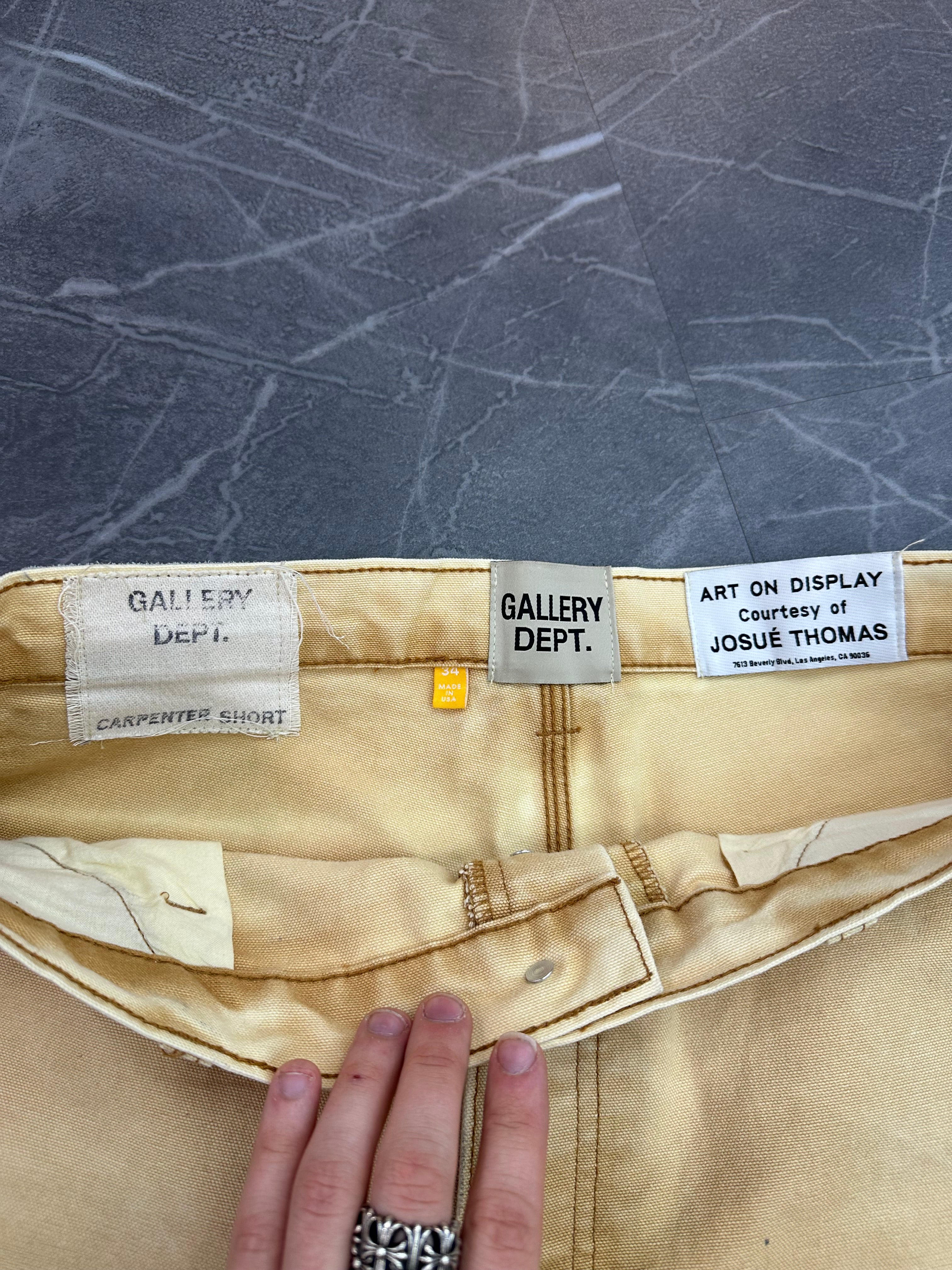 Gallery Dept Carpenter Shorts Tan (34)