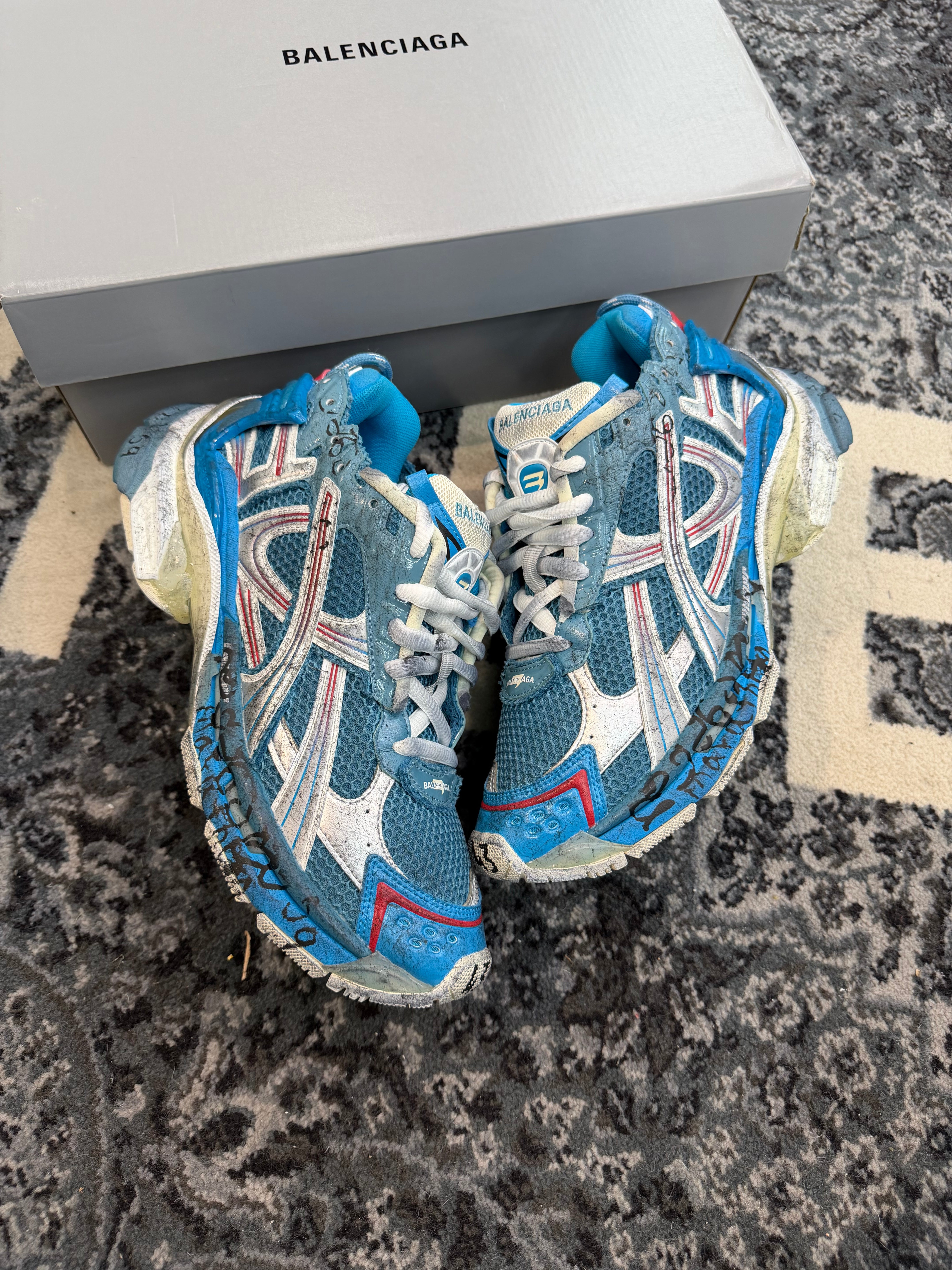 Balenciaga Runner “Blue Grey”