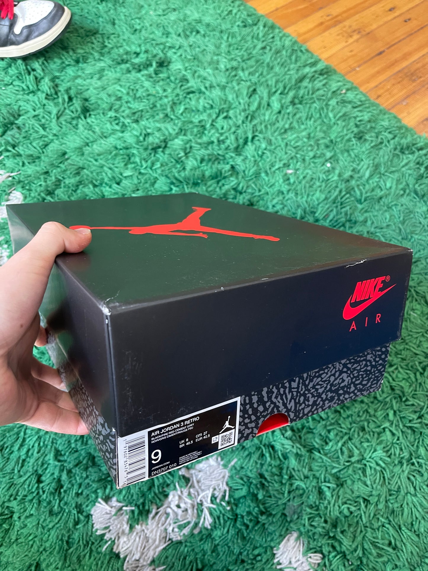 Jordan 3 “Black Cement” (2024)