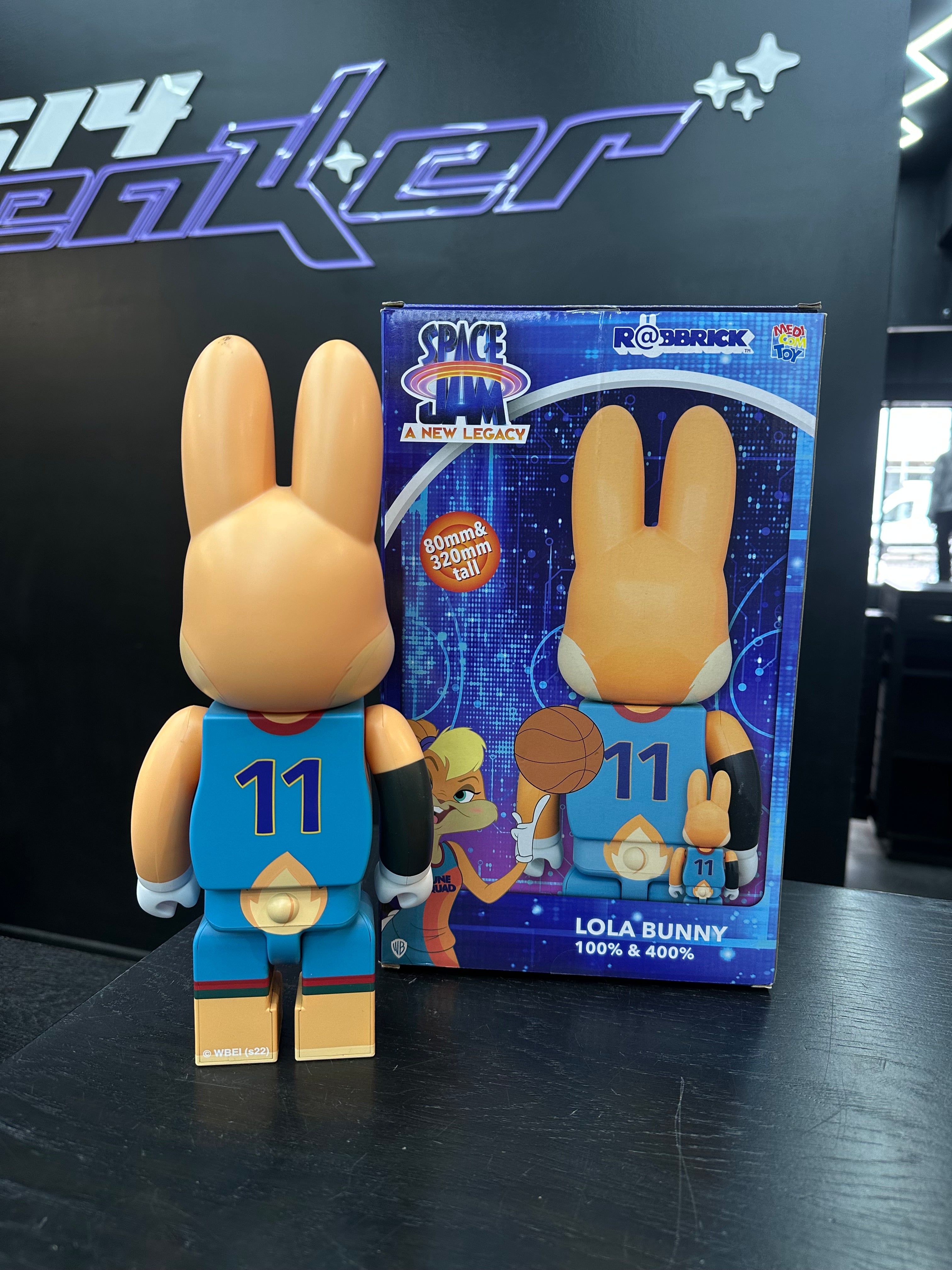 Bearbrick 400% SpaceJam Lola Bunny