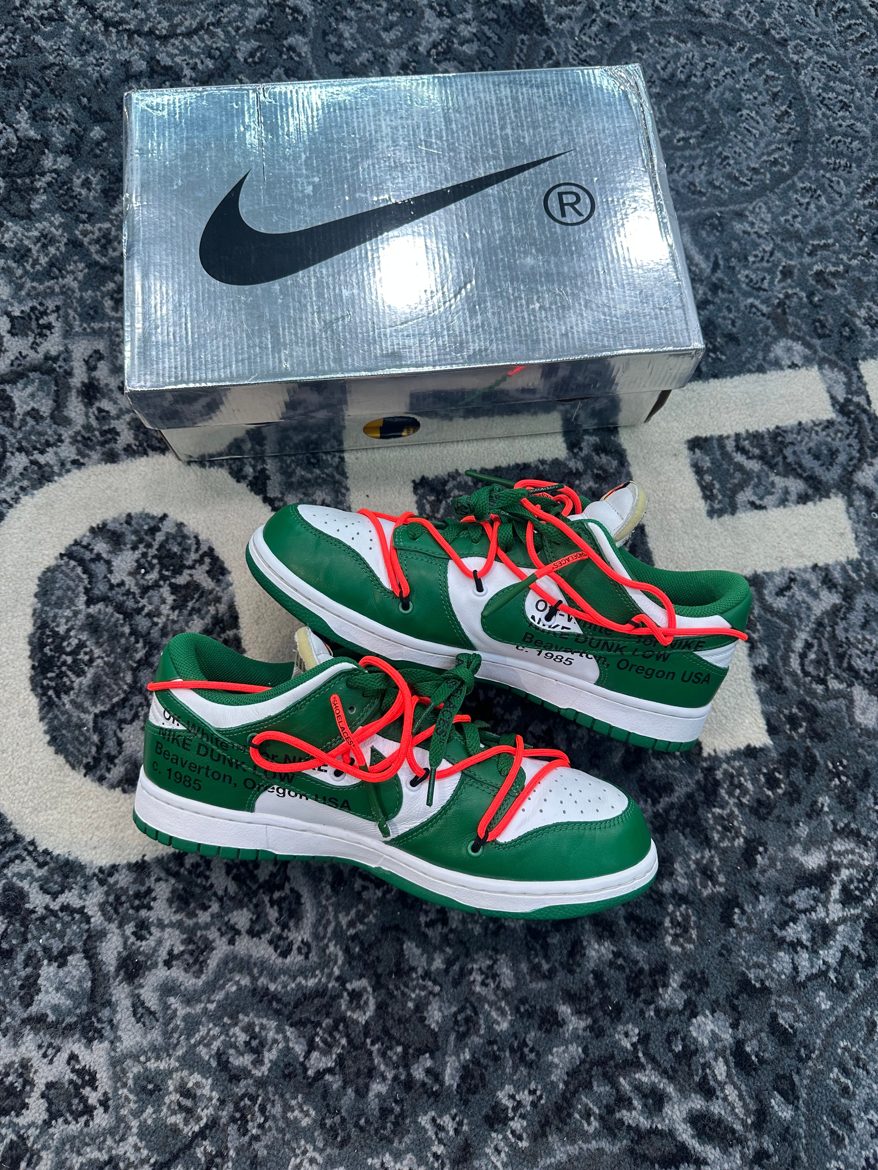 Nike Dunk Low Off White “Pine Green”