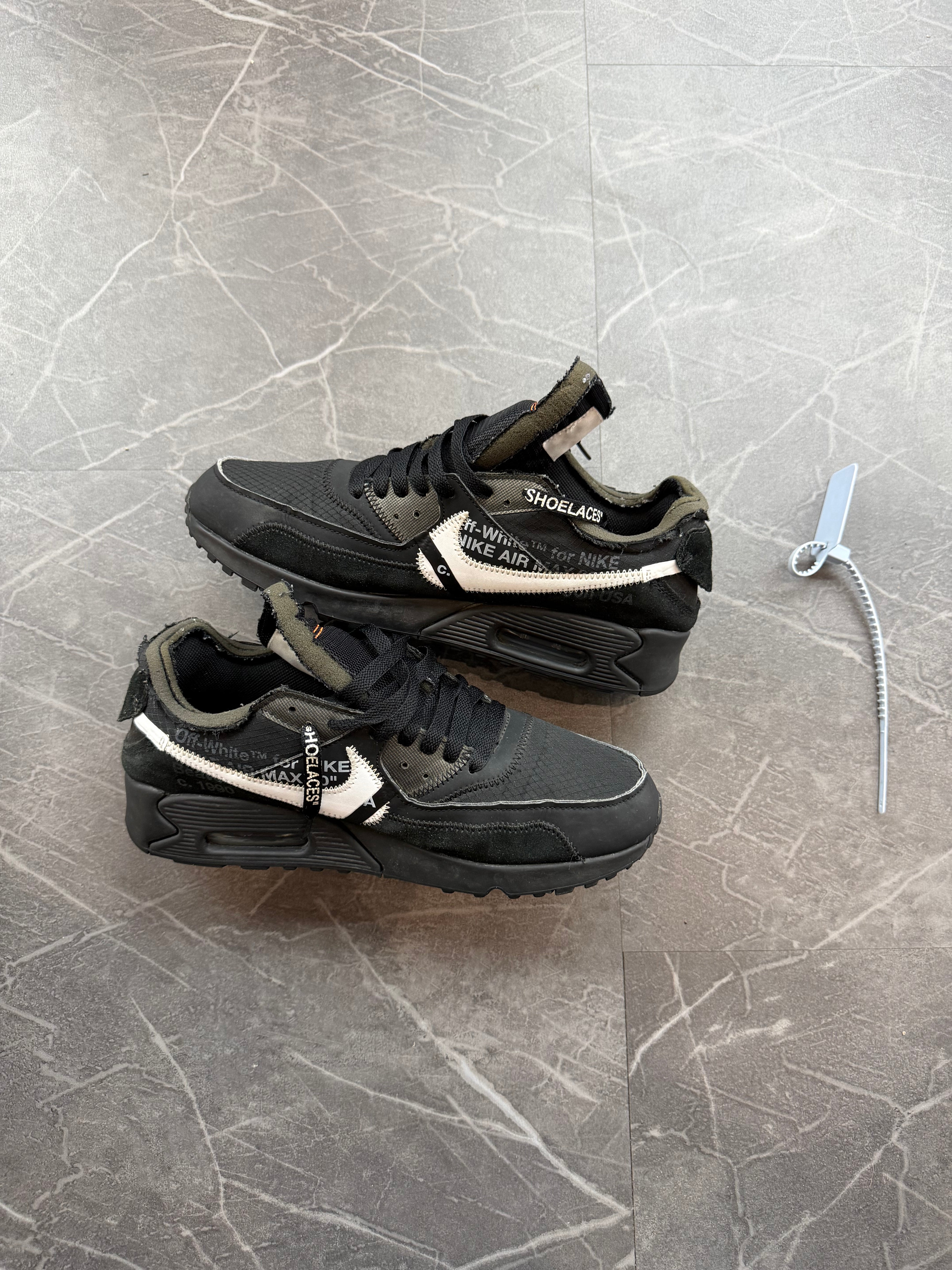 Nike Air Max 90 Off White “Black”