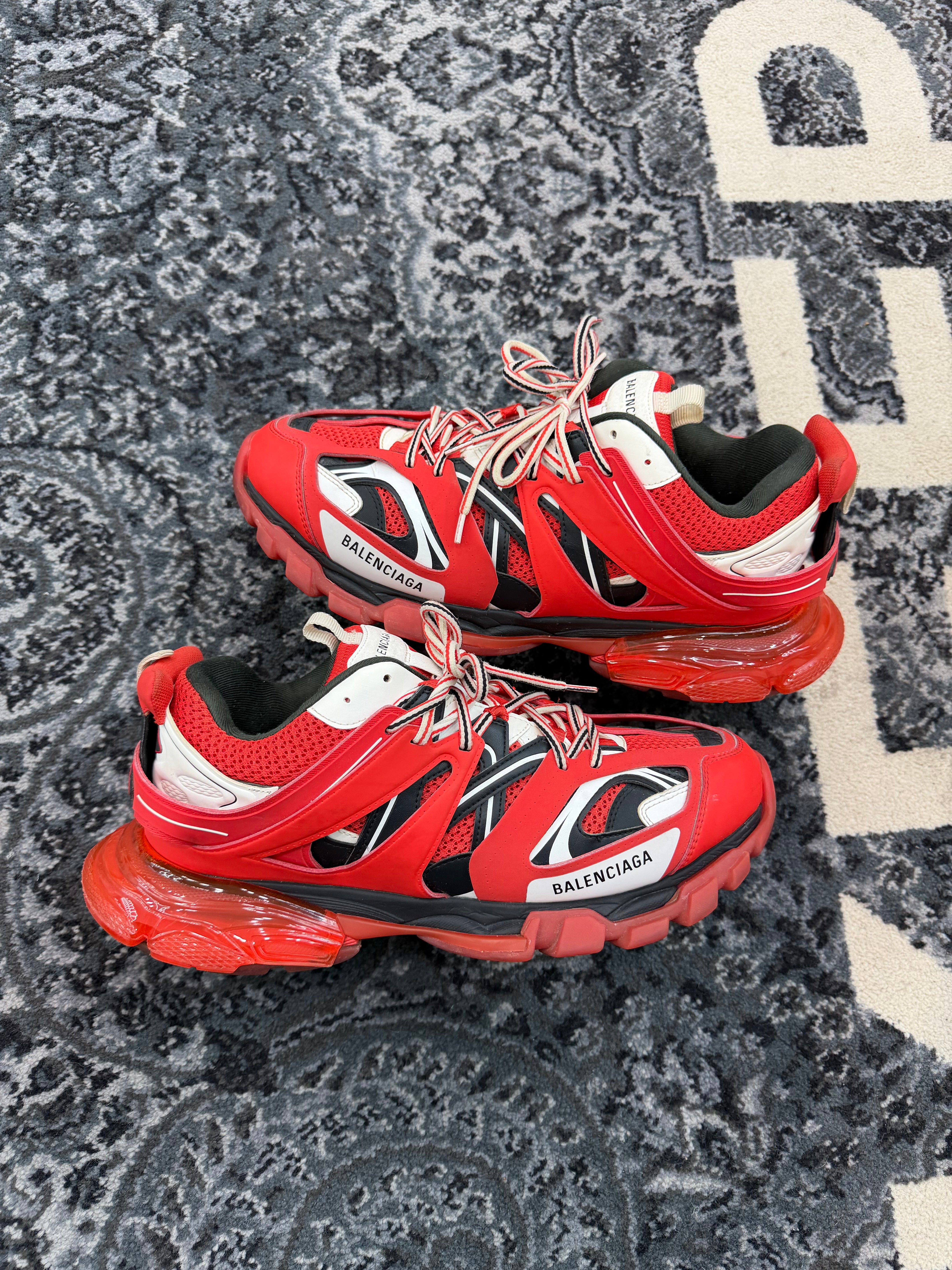 Balenciaga Track “Red Black”