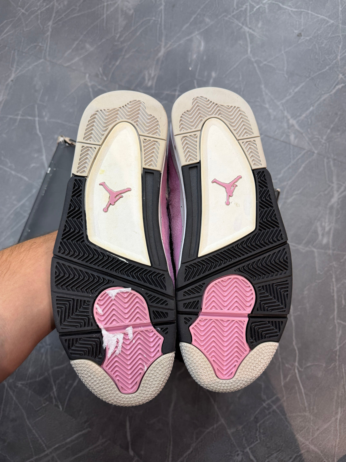 Jordan 4 Orchid (Size 10.5m) (Lightly Worn) - Image 6