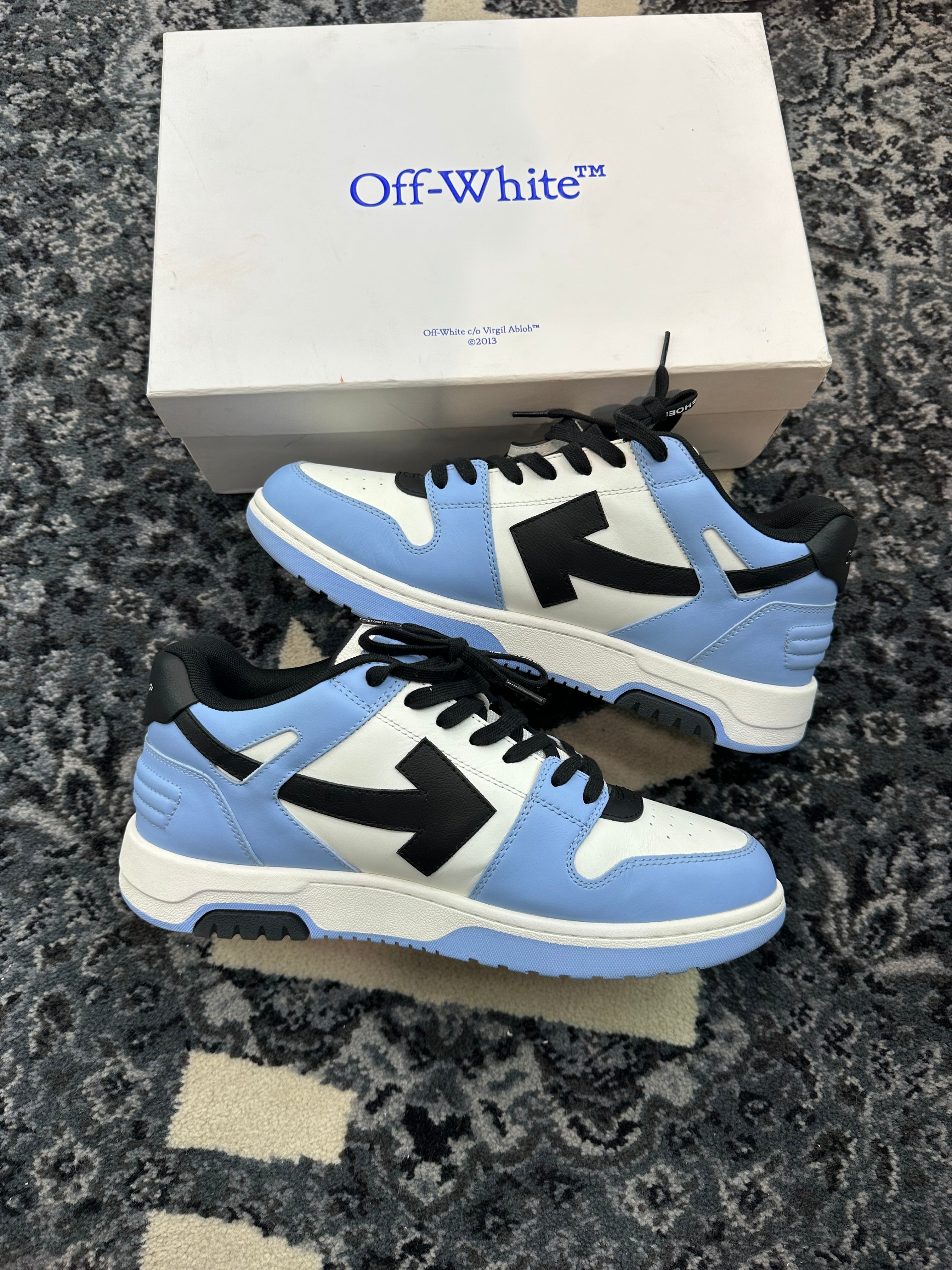 Off White Out Of Office “White Blue Black”