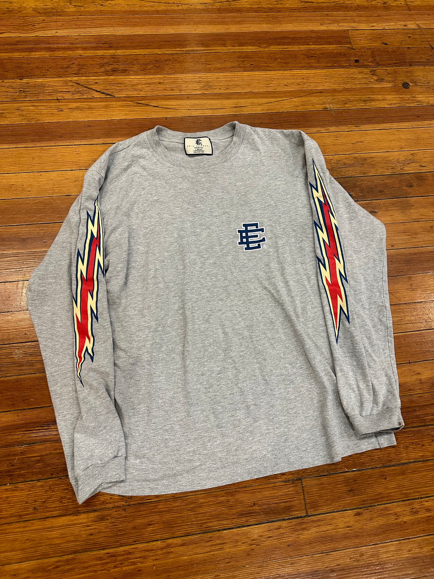 Eric Emanuel Long Sleeve “Lightning Bolt”