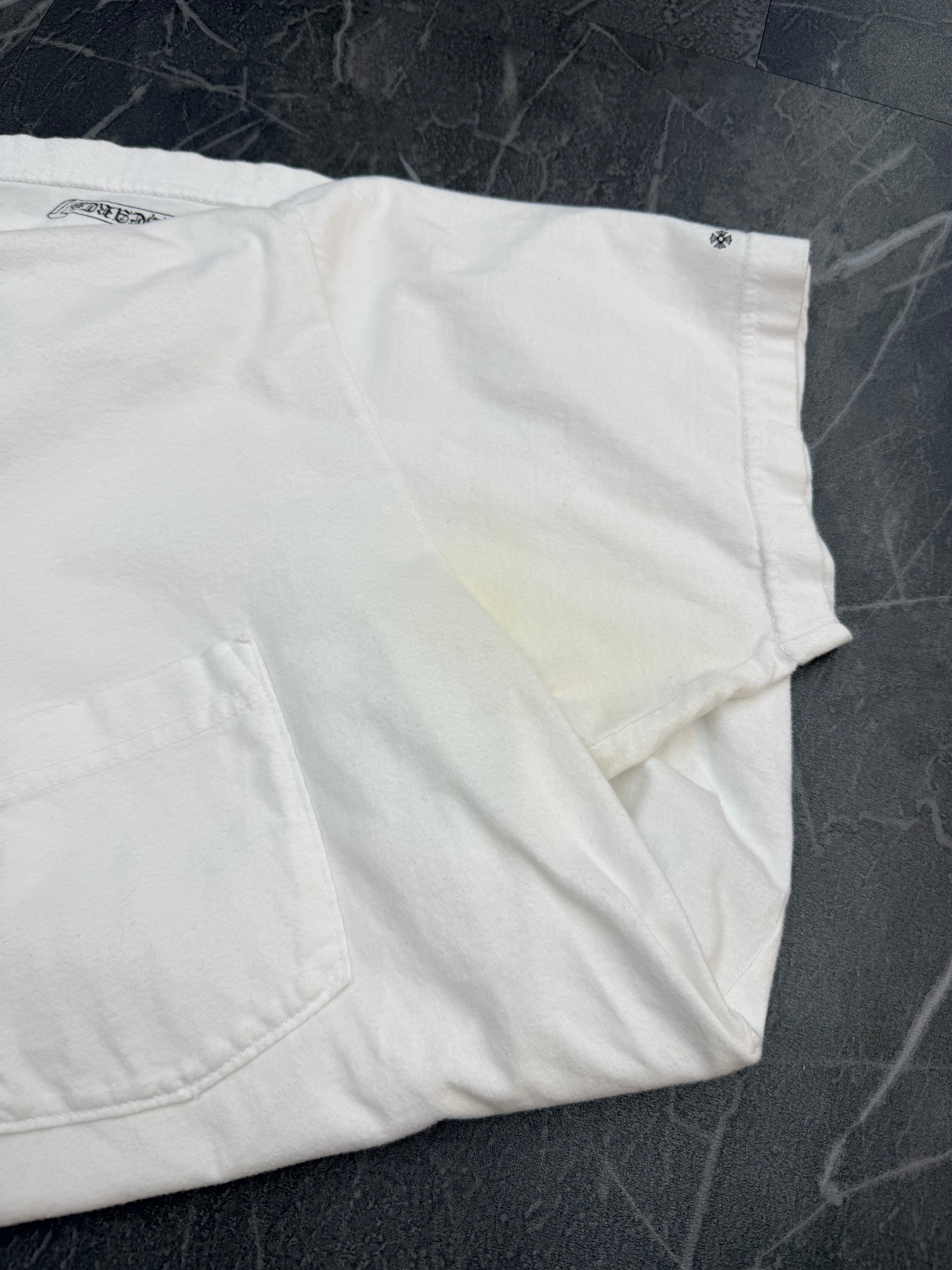 Chrome Hearts Neck Logo Tee “White”