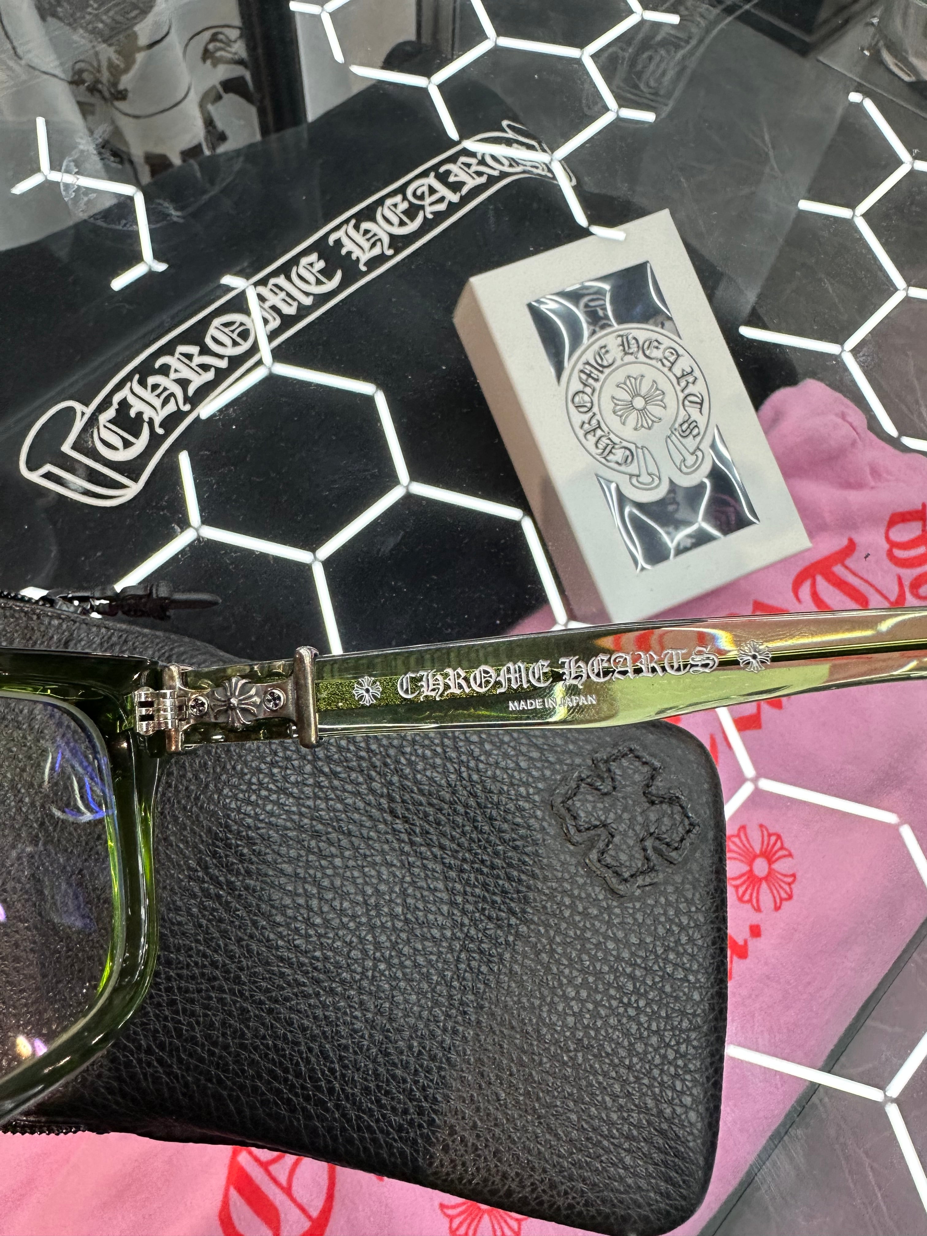 Chrome Hearts VAGILLIONAIRE II Glasses Green