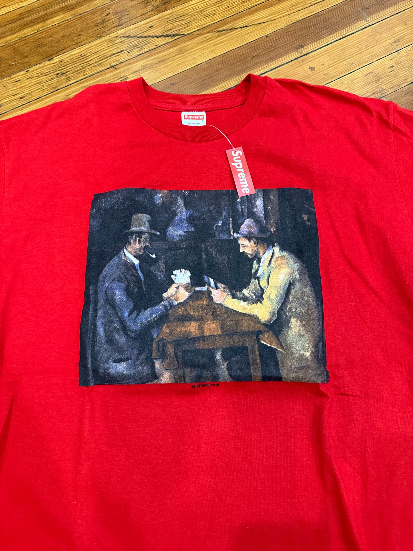 Supreme Tee Card Table “Red”