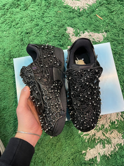 Nike AF1 Low Swarovski Retroflective Crystals Black