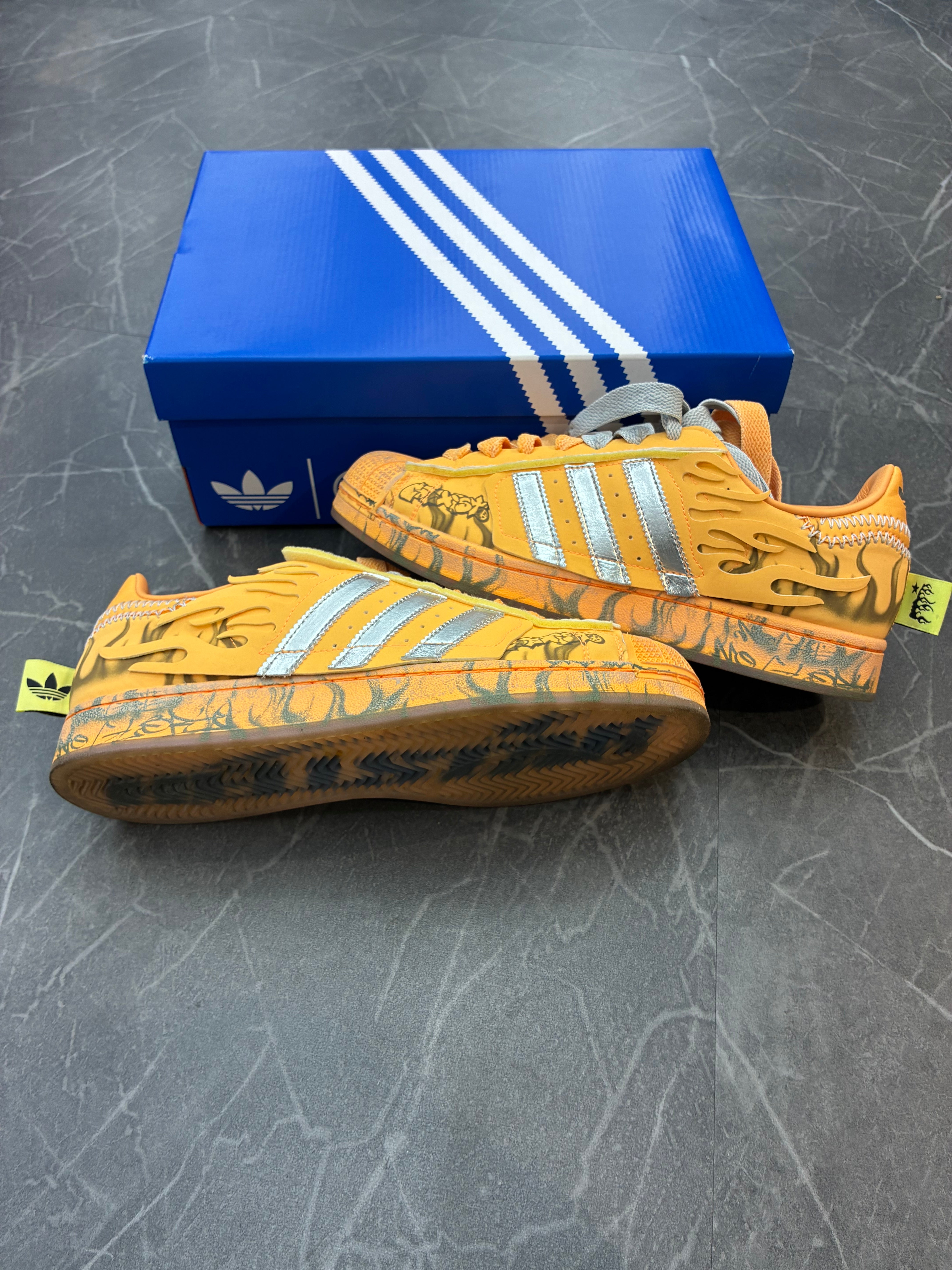 Adidas Superstar Hellstar “Hazy Orange”